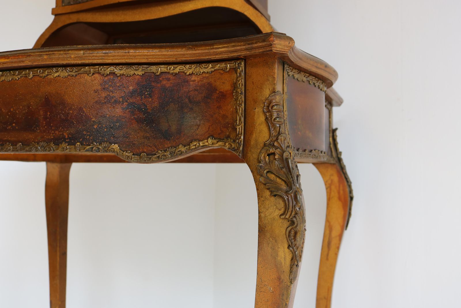 Furniture Italian Renaissance Dressing Table 19th Century Hand Painted By Müller Morten photo