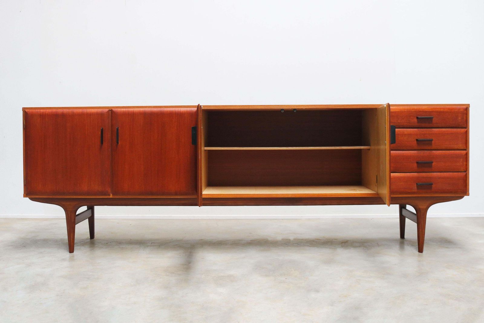 Zeldzaam Dressoir Van Cees Braakman Voor Pastoe, 1960, Teakhout photo Meubels