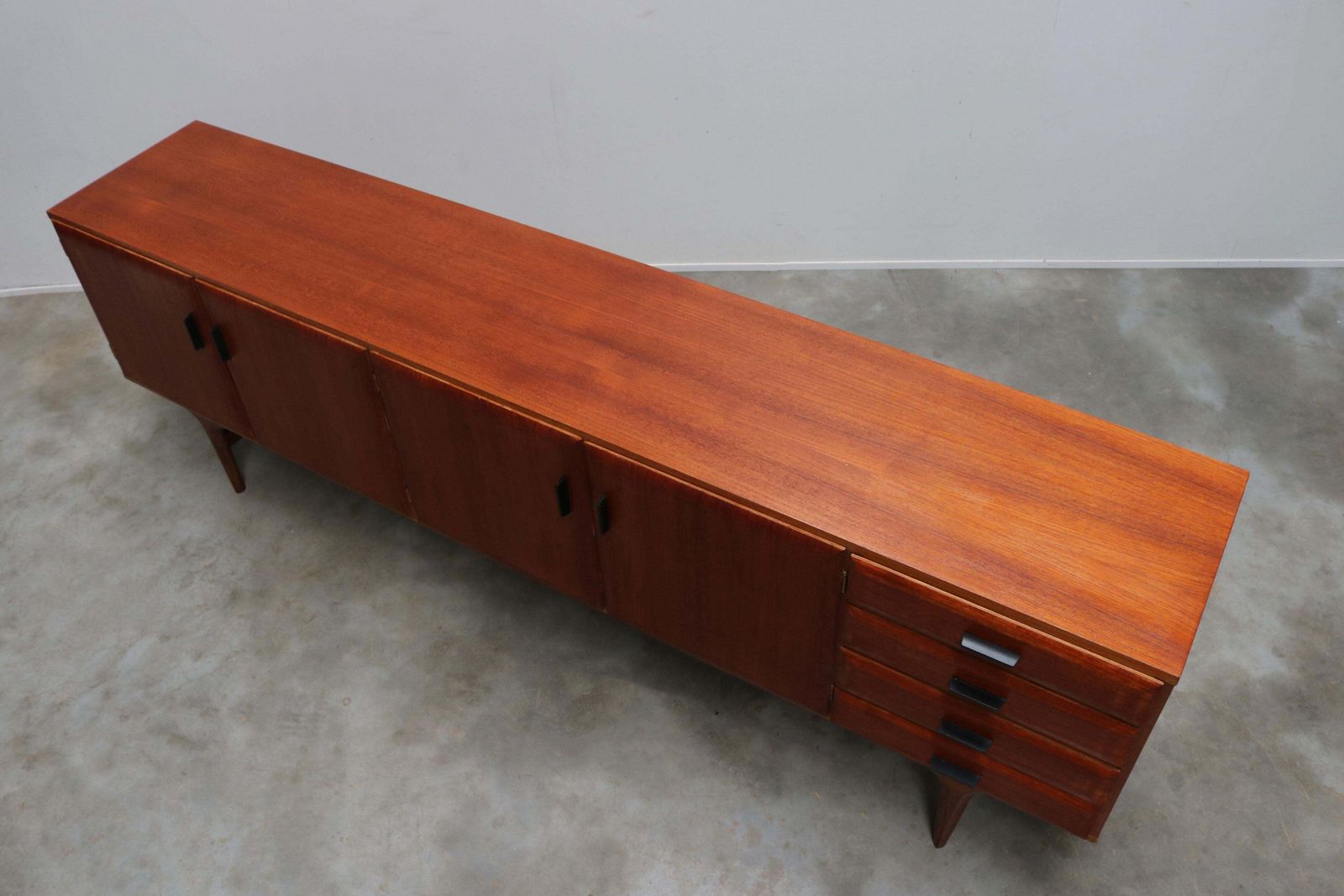 Zeldzaam Dressoir Van Cees Braakman Voor Pastoe, 1960, Teakhout photo vintage