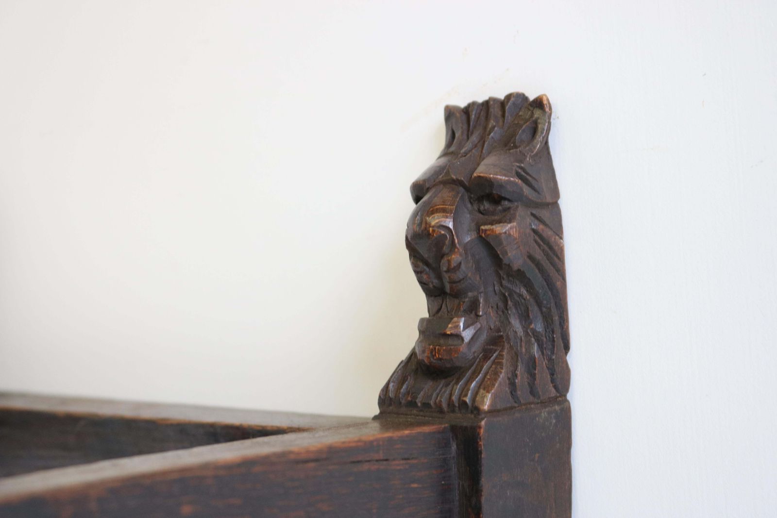 Antique French Renaissance Umbrella Stand / Stick Holder 19th Century Lion Masks photo Home Decor