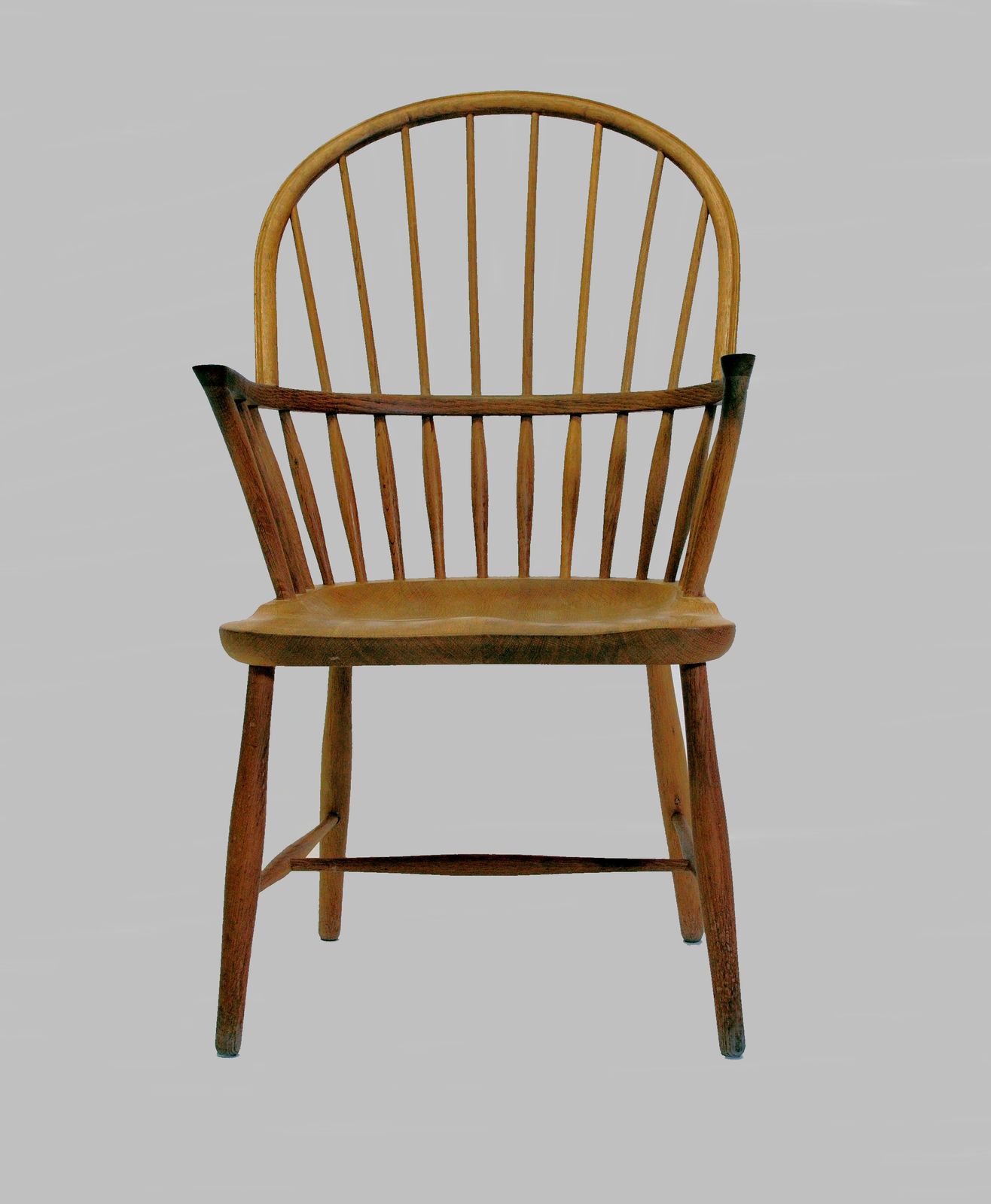 1960s Danish Frits Henningsen Ch 18 A High Back Chair In Oak By Carl Hansen & Son photo furniture