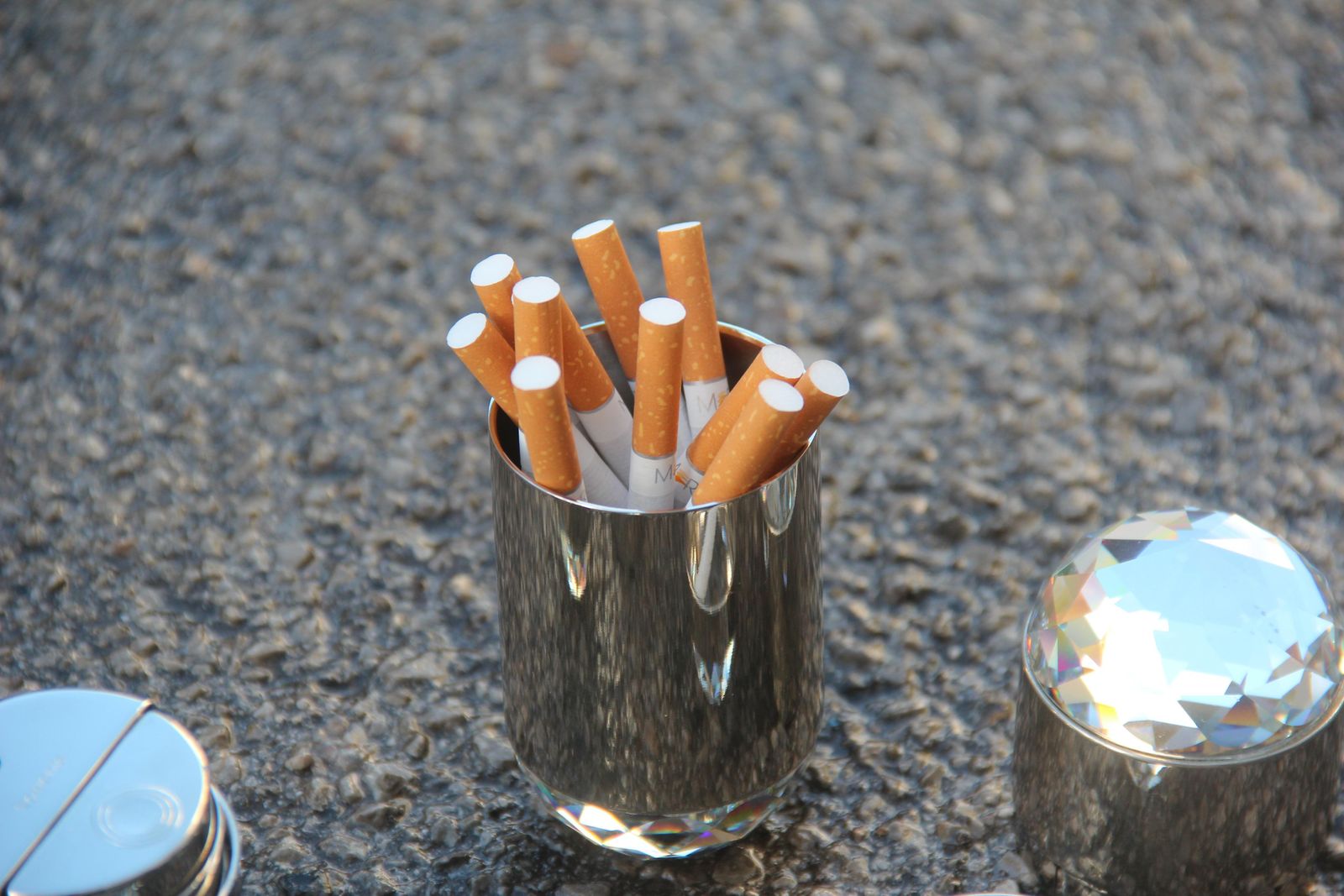 Luxury Set Smoke Steel And 1970 Swarovsky Crystals For A Big Yacht Diamonds Chic photo vinterior