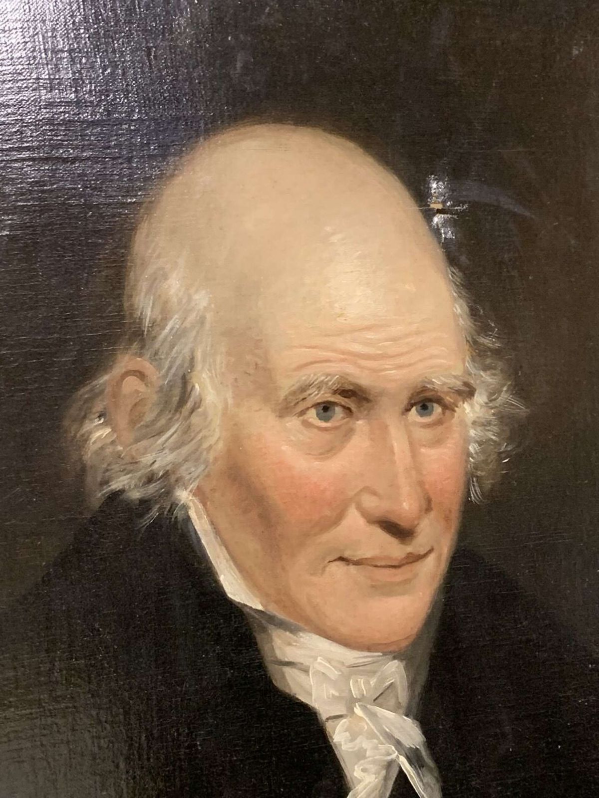 Georgian Portrait Painting Of A Gentleman photo furniture