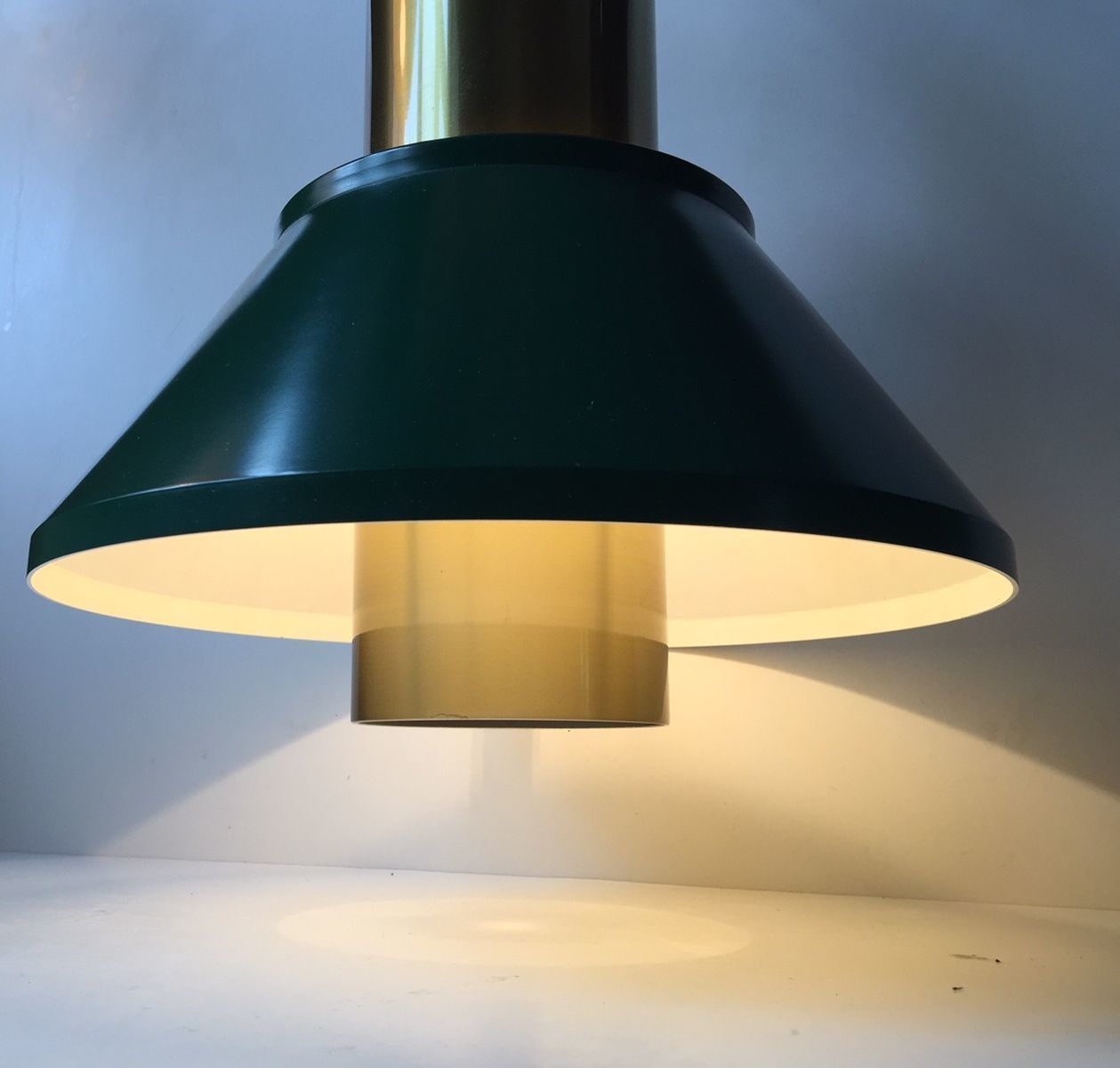 Vintage Life Pendant Lamp By Jo Hammerborg For Fog & Mørup, 1970s photo Lighting
