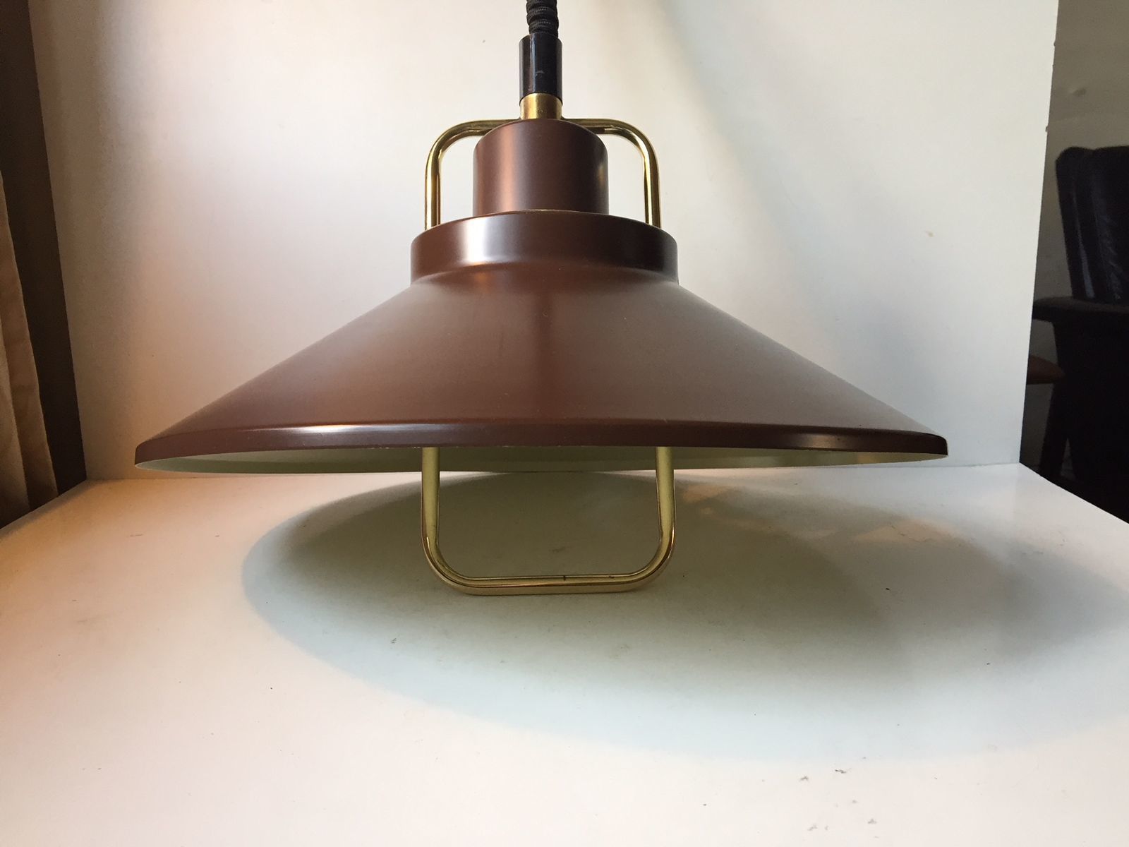 Danish Pendant Lamp By Johannes Hammerborg For Fog & Mørup, 1970s