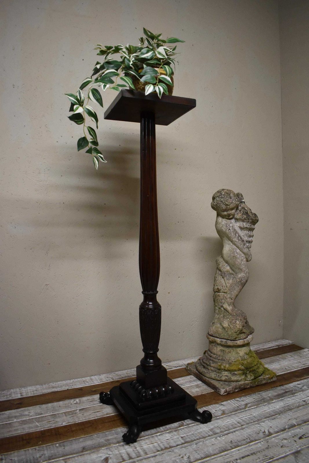 19th Century Antique Jardinière Plant Stand photo Home Decor