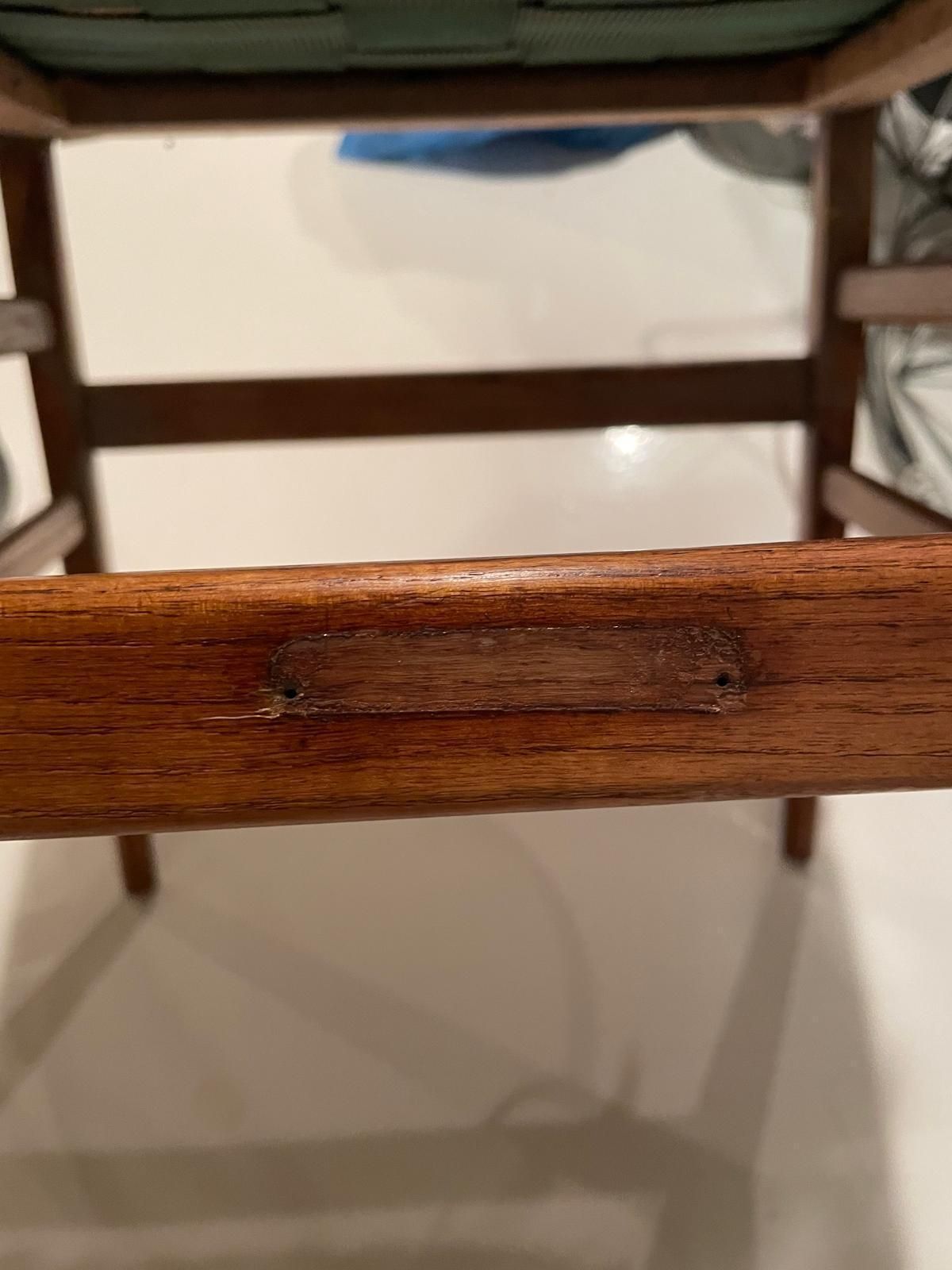 Furniture Gio Ponti Mid Century Modern Ashwood "Leggera 646" Italian Chairs, 1950s photo