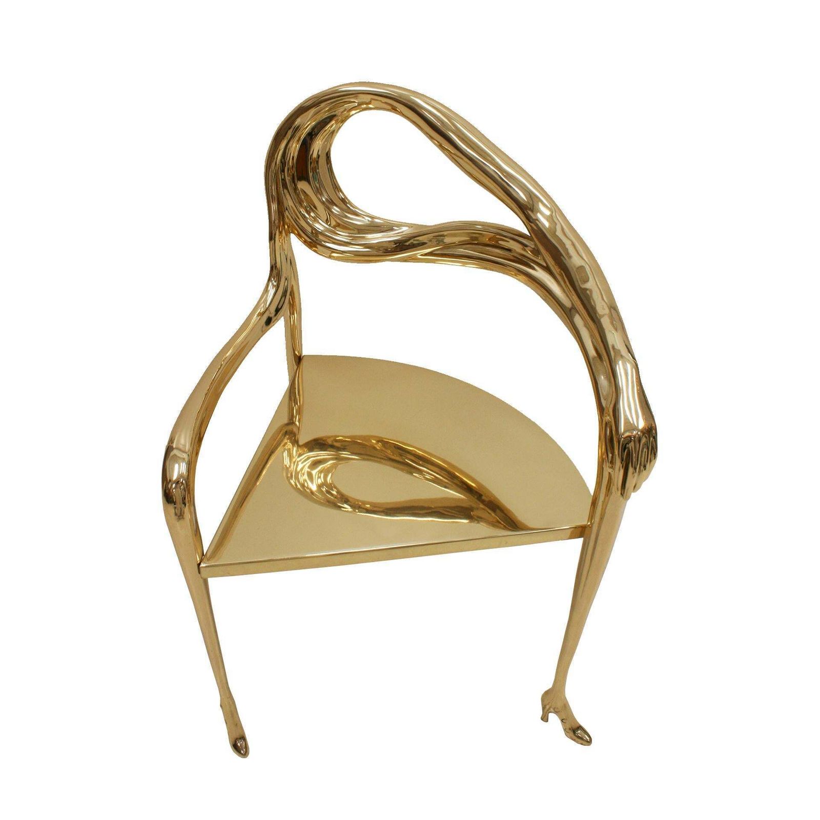 Salvador Dalí "Leda" Sculptural Chair From “Femme à Tête De Roses” Painting photo for sale