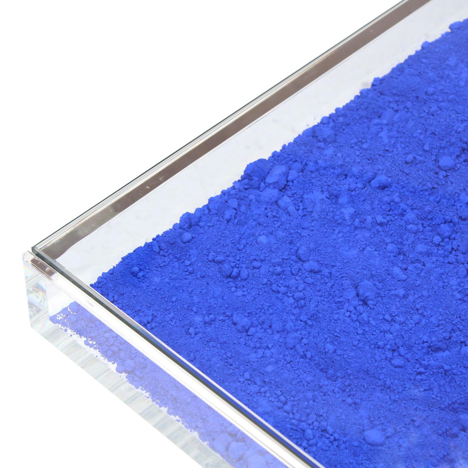 Yves Klein Contemporary Mod Klein Blue French Square Coffee Table photo Furniture