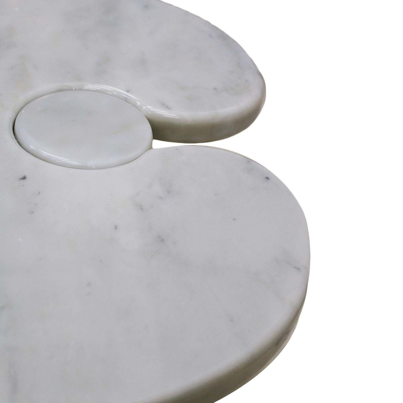 Angelo Mangiarotti Mid Century Modern Serie Eros Marble Italian Side Table photo Furniture