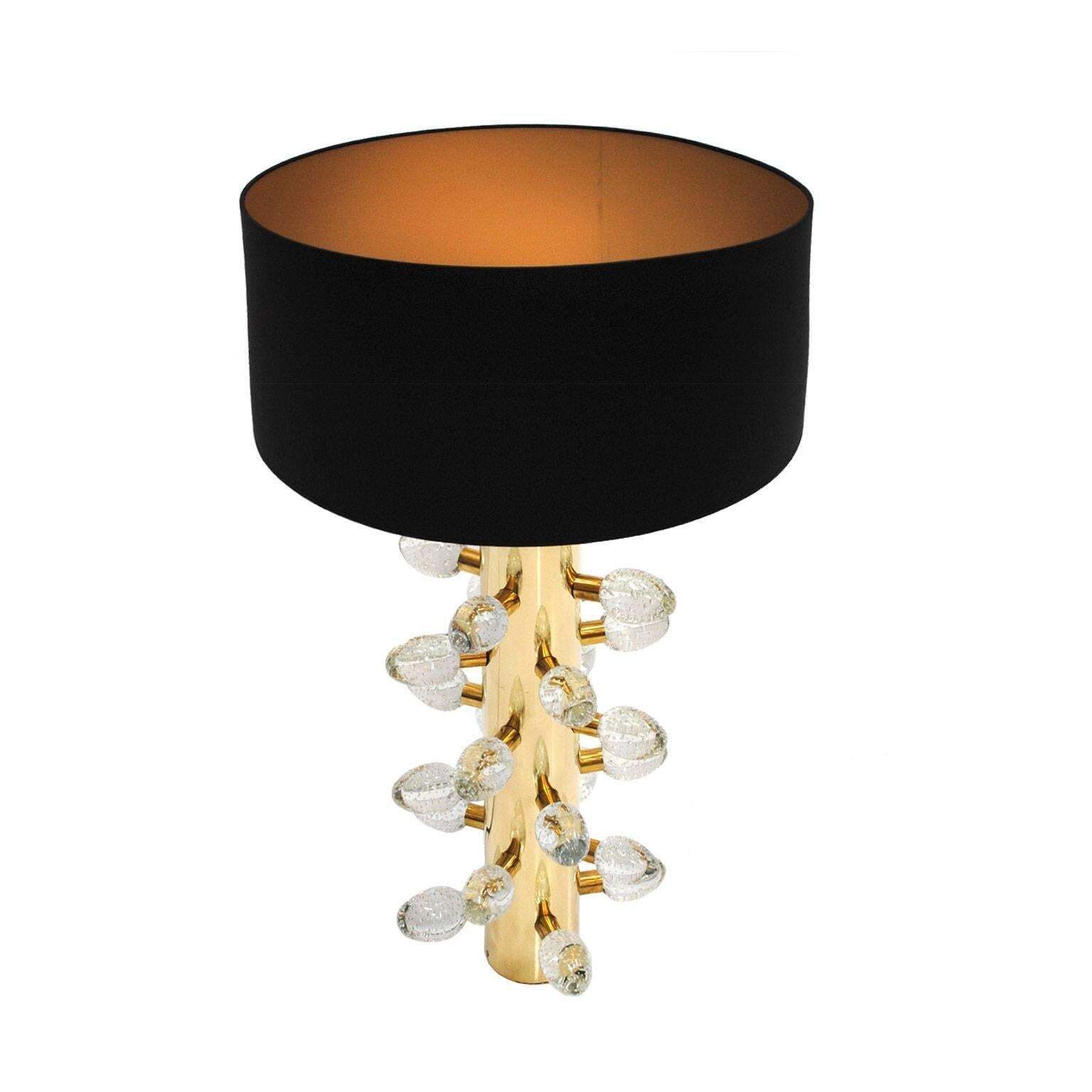 Mid Century Modern Style Pair Of Sculptural Murano Glass Italian Table Lamps photo Lighting
