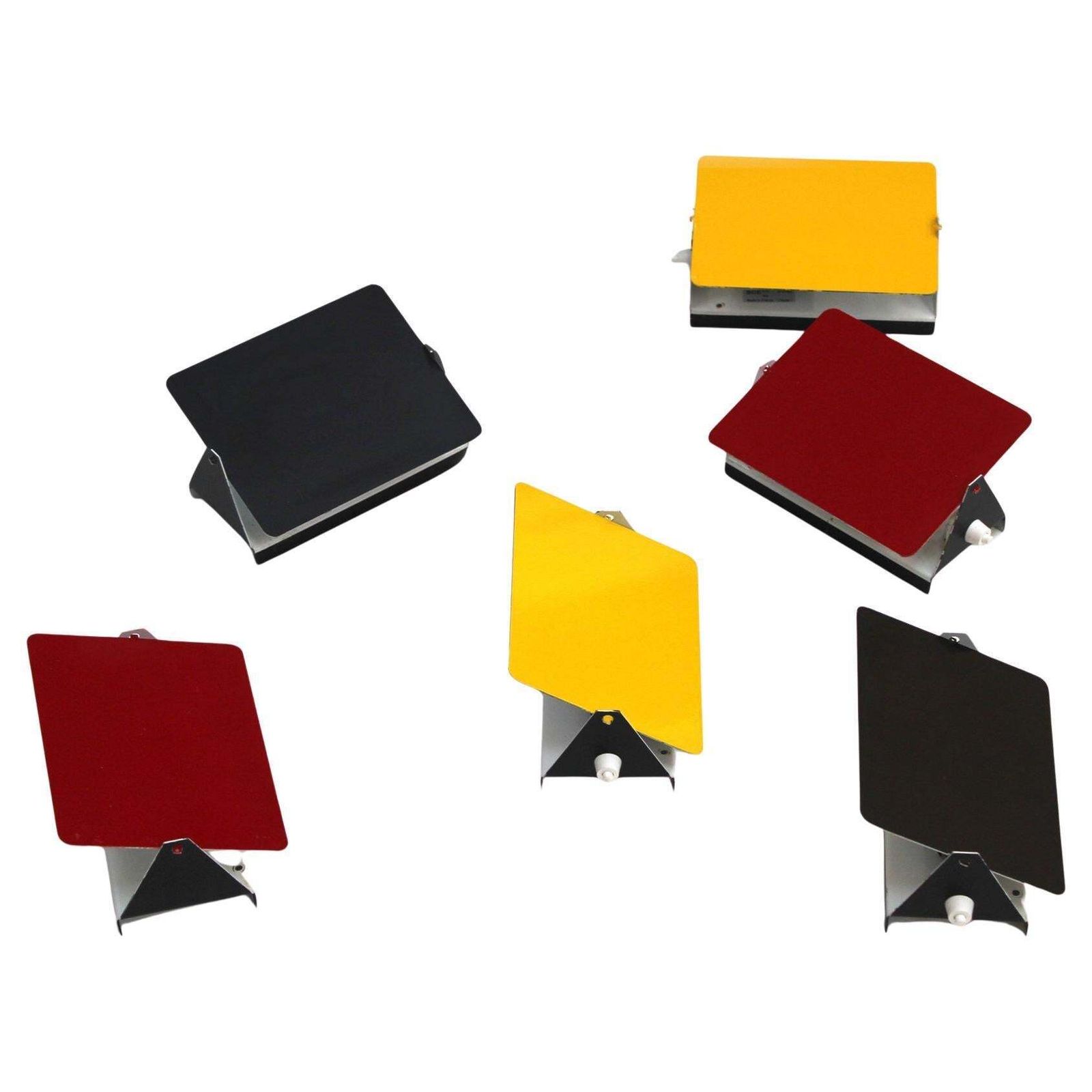 Mid Century Modern Charlotte Perriand Mod. Cp1 Set Of Six French Sconces