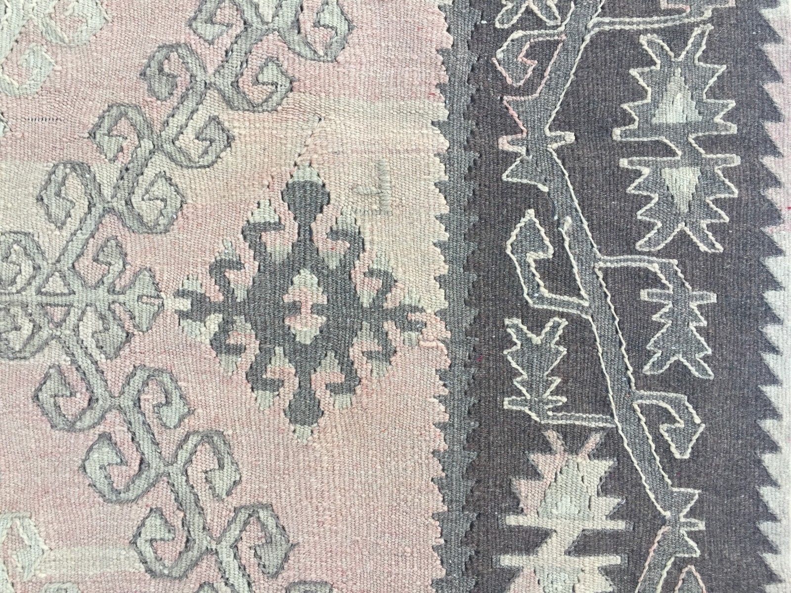 photo for sale Vintage Turkish Kilim Kelim Rug 270x141cm Shabby Chic Wool, Country Home, Boho