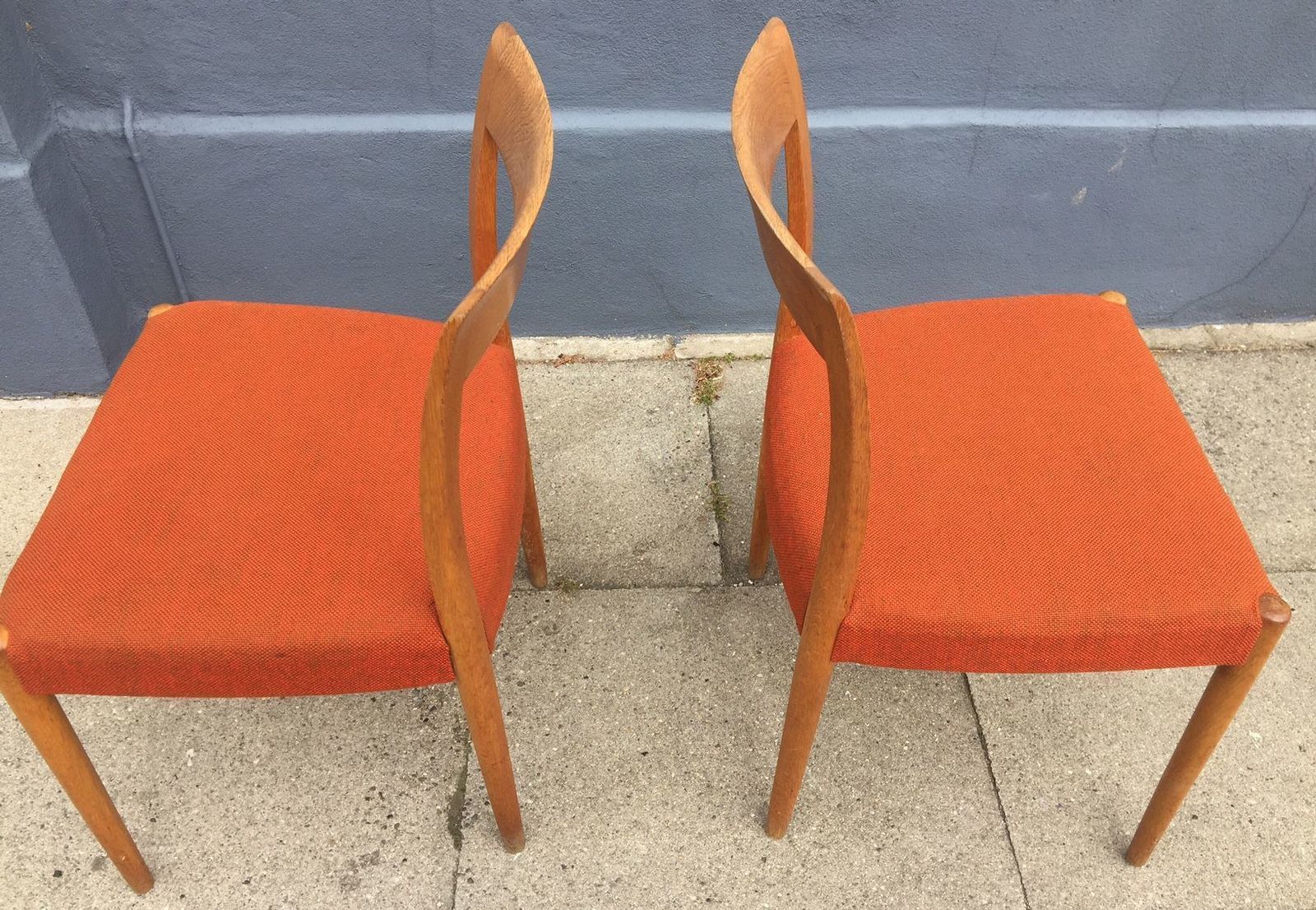 Danish Oak Side Chairs By Søren Willadsen, 1960s, Set Of 2 photo 709.0