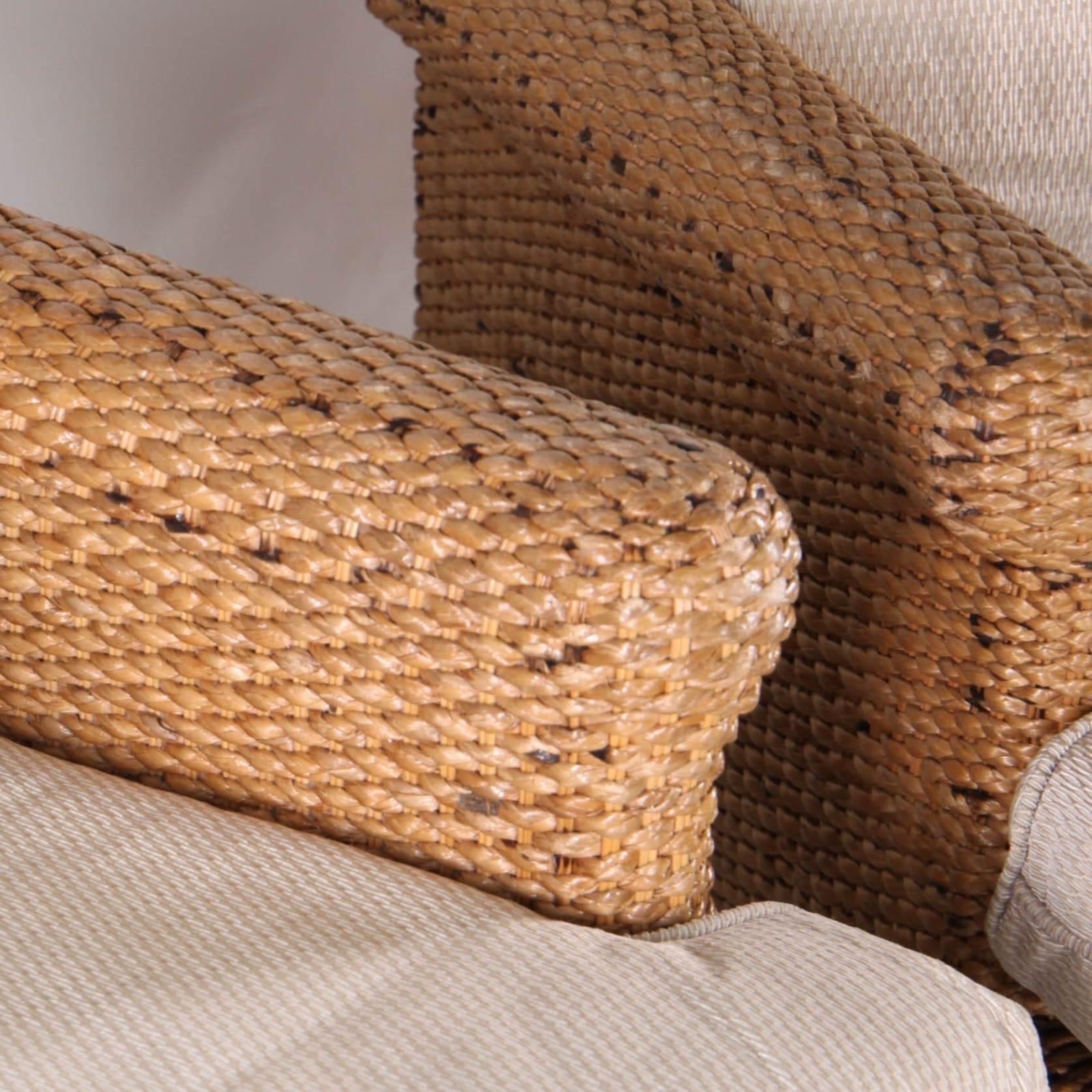 Pair Of Seagrass Bergere Chairs photo 2471.0