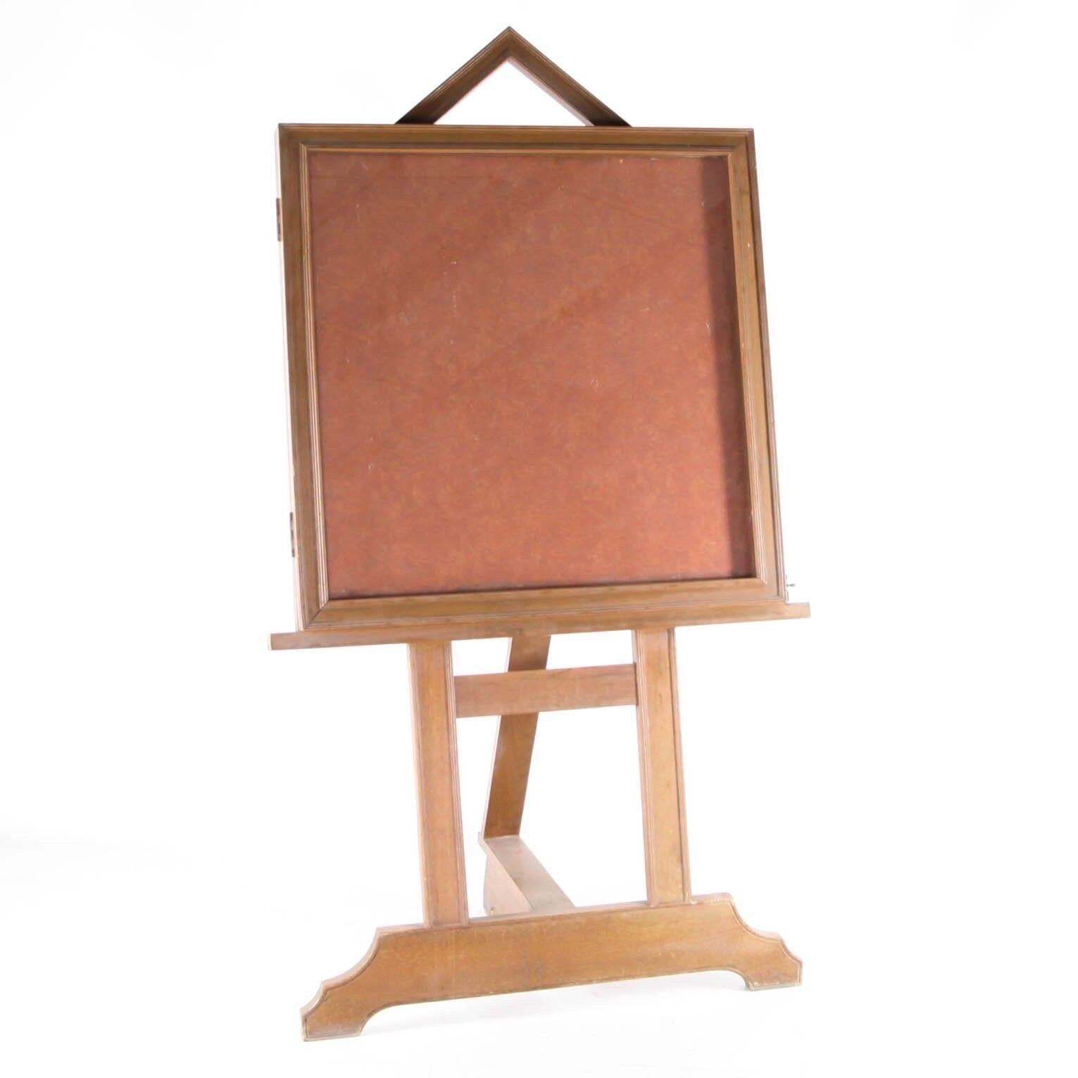 Large Pair Of Wooden Vitrines photo furniture