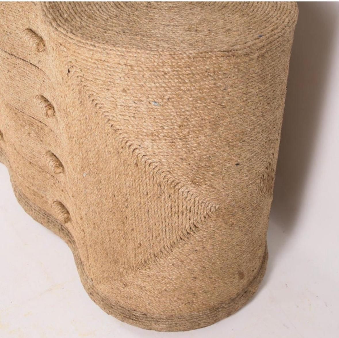 Natural Fiber Rope Chest Of Drawers photo for sale