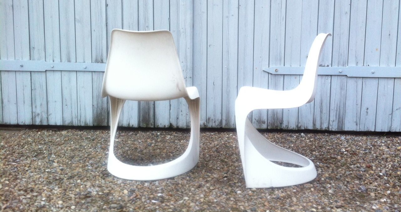 A Line 290 Stoelen Van Steen Ostergaard Voor Cado, Jaren 1970, Set Van 2 photo buy