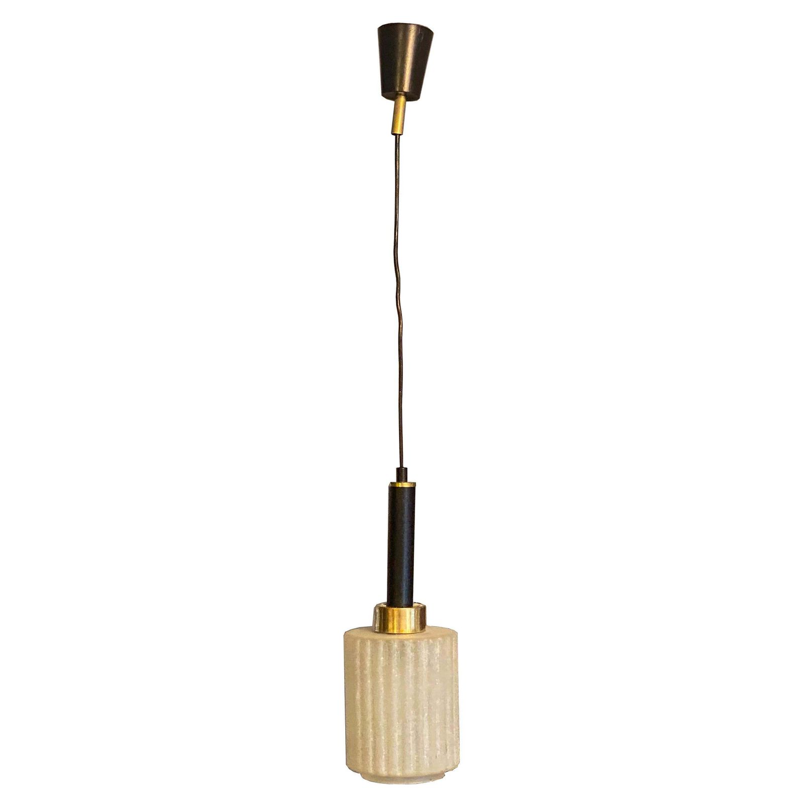 Murano "Scavo" Glass Chandelier, Italy, 1950