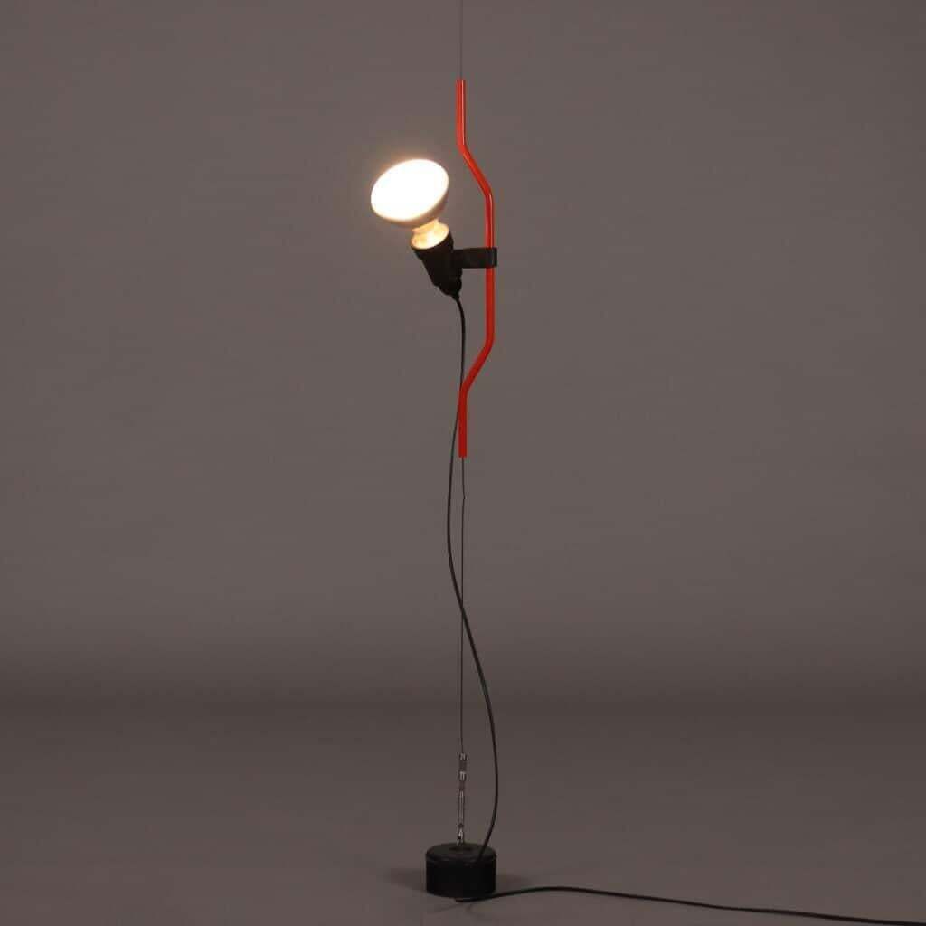 Achille Castiglioni  & Pio Manzu For Flos "Parentesi" Pendant Lamp, Italy 1970s photo for sale