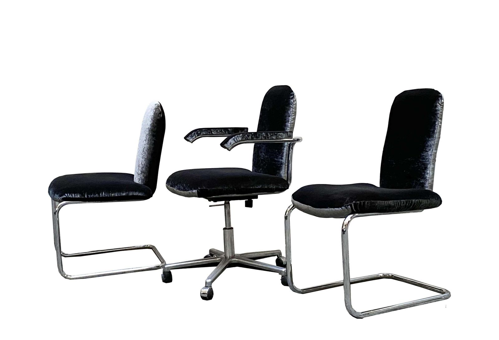 Kazuhide Takahama For Simon Gavina Set Of Three Chairs, Italy, 1970s photo furniture
