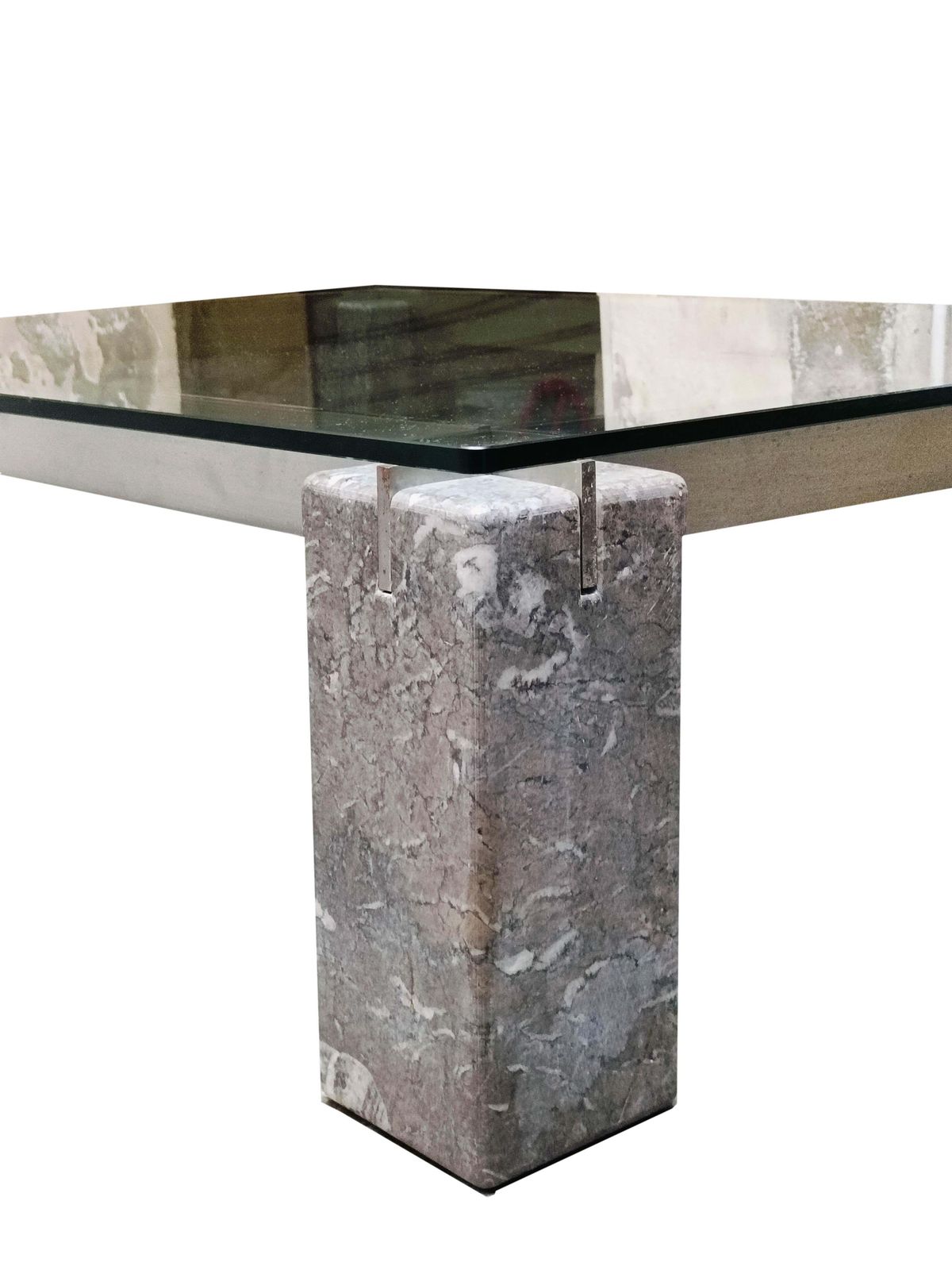 Renato Polidori For Skipper "Faraone" Coffee Table In Mondragone Marble, Italy 1980s photo for sale