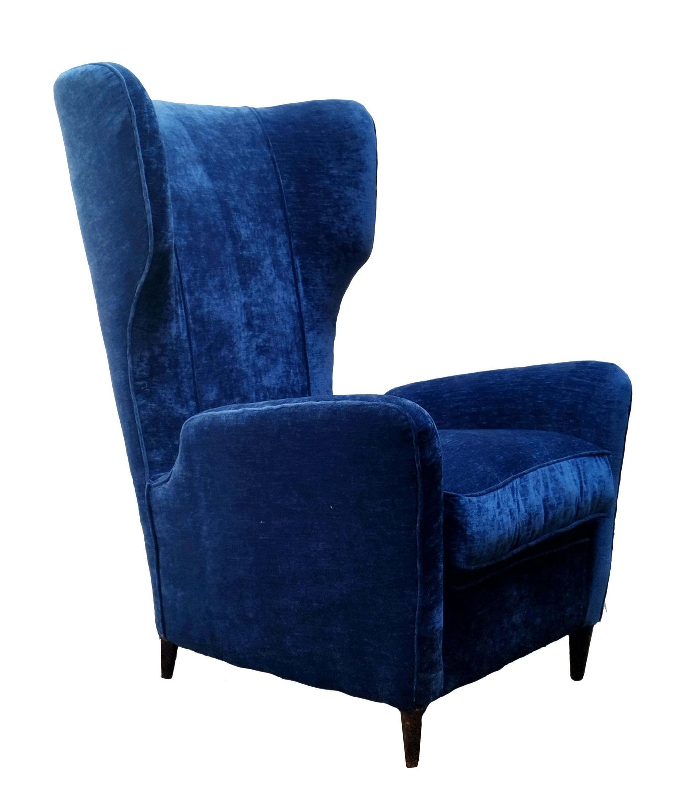 Melchiorre Bega High Backs Armchair, Italy 1950s photo for sale