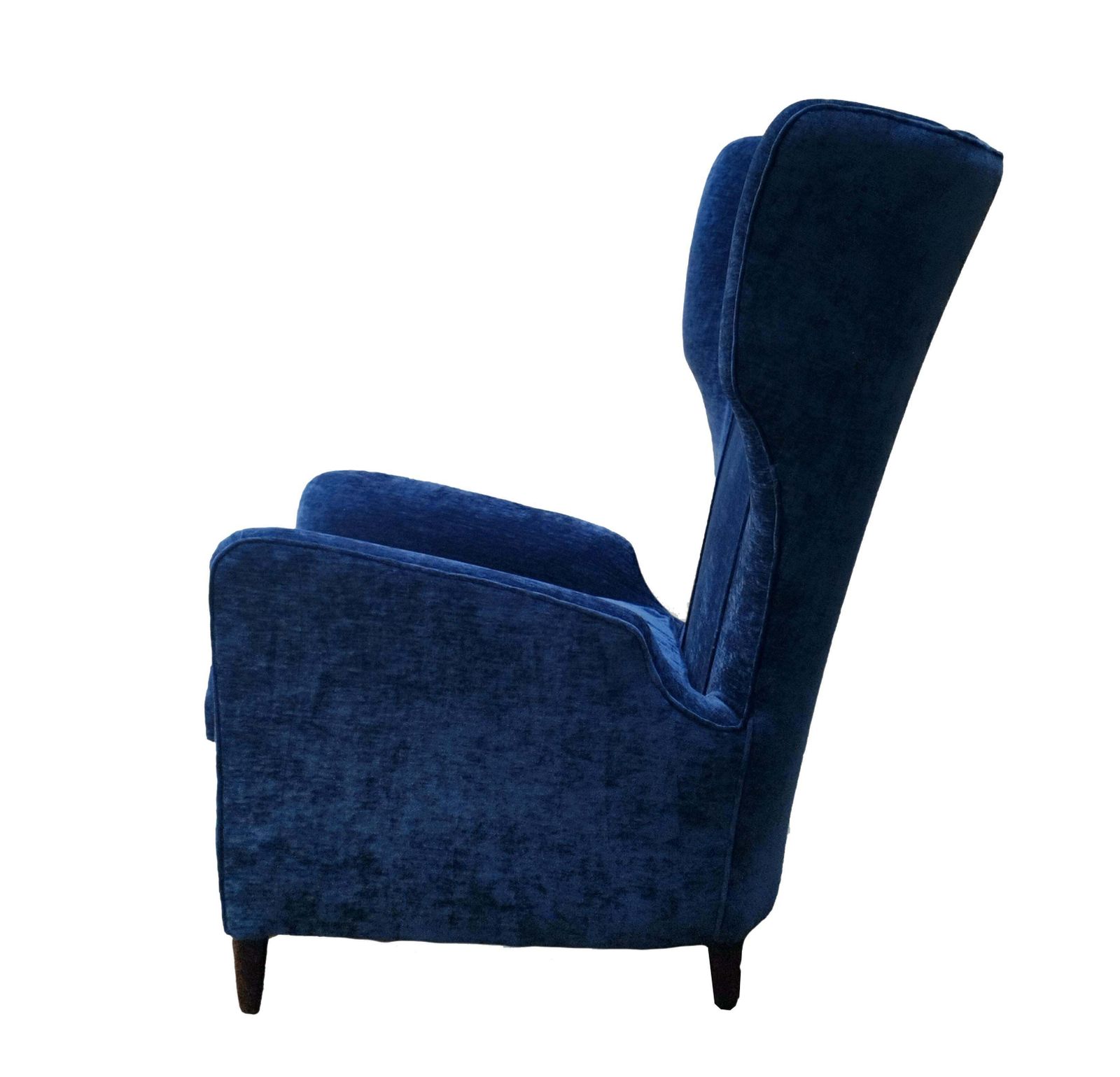 Melchiorre Bega High Backs Armchair, Italy 1950s photo vinterior