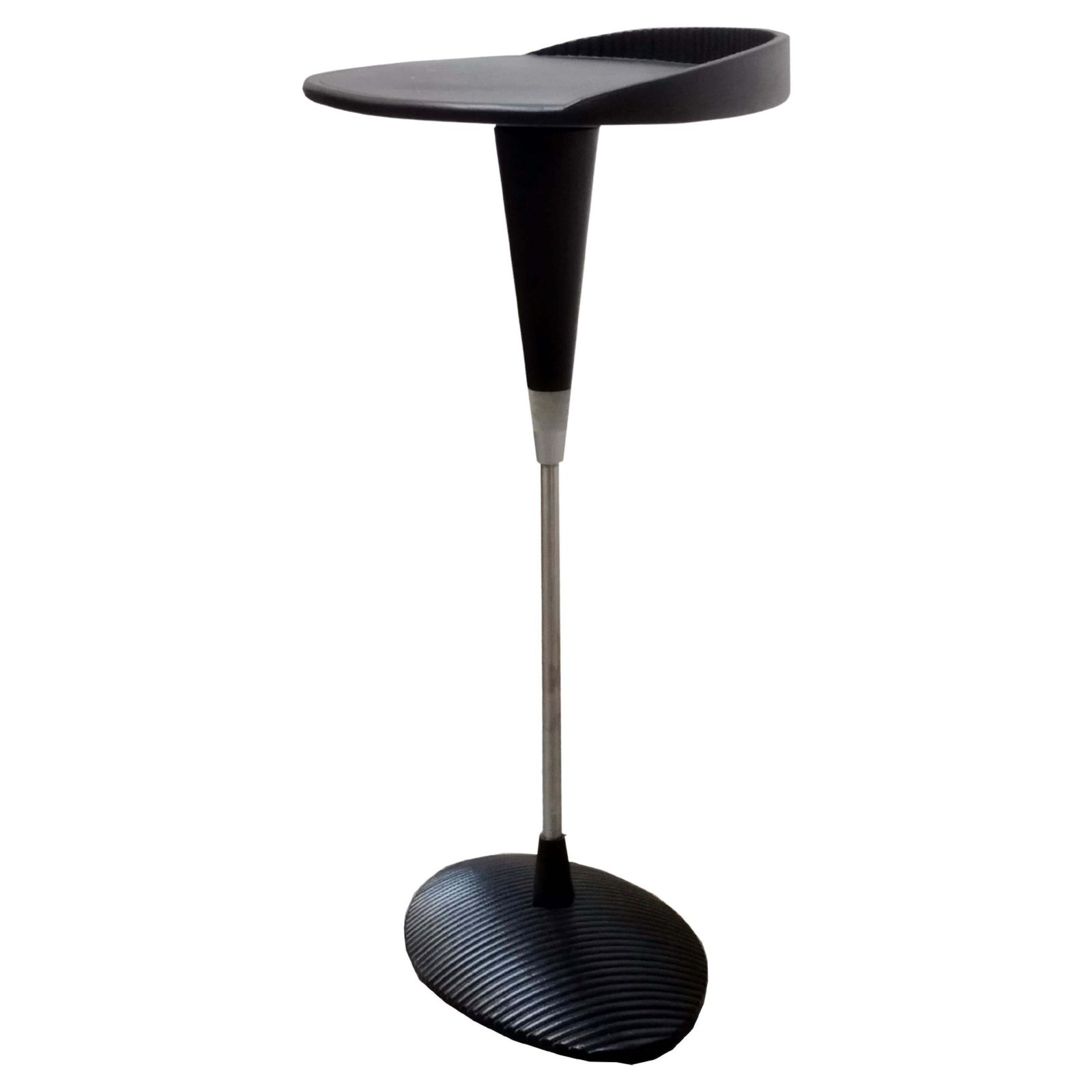 Philippe Starck Style Metal And Acrylic Side Table, Italy 1970s