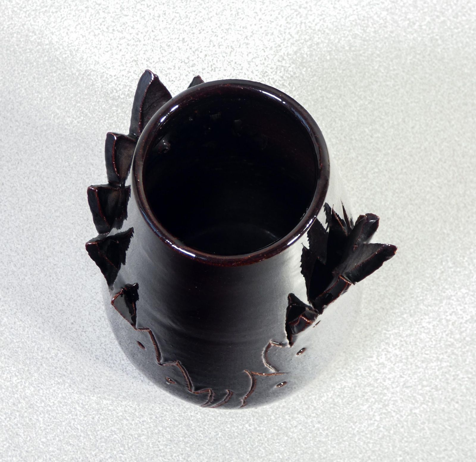 Ceramic Vase, Design Marco Silombria For G.M.A. 1903. Italy, 1996 photo buy