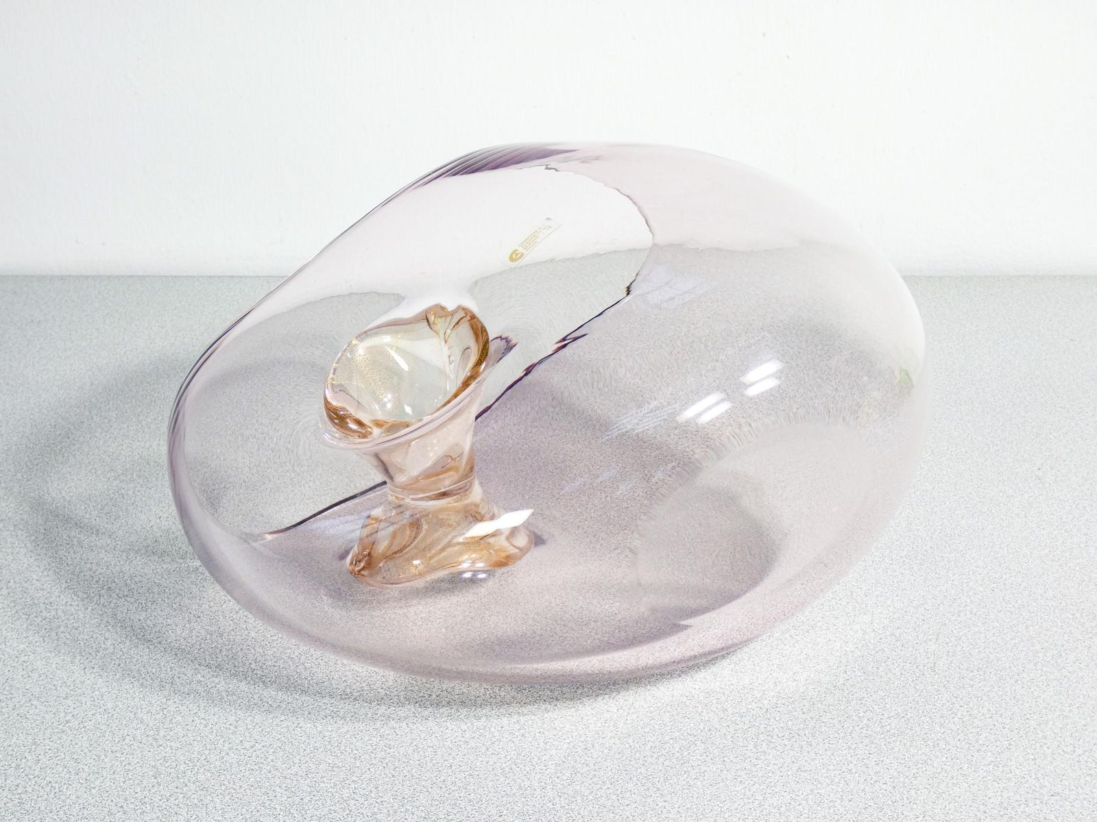 photo for sale Blown Glass Vase, Design Gino Cenedese & Maurizio Albarelli. Murano, 1960s