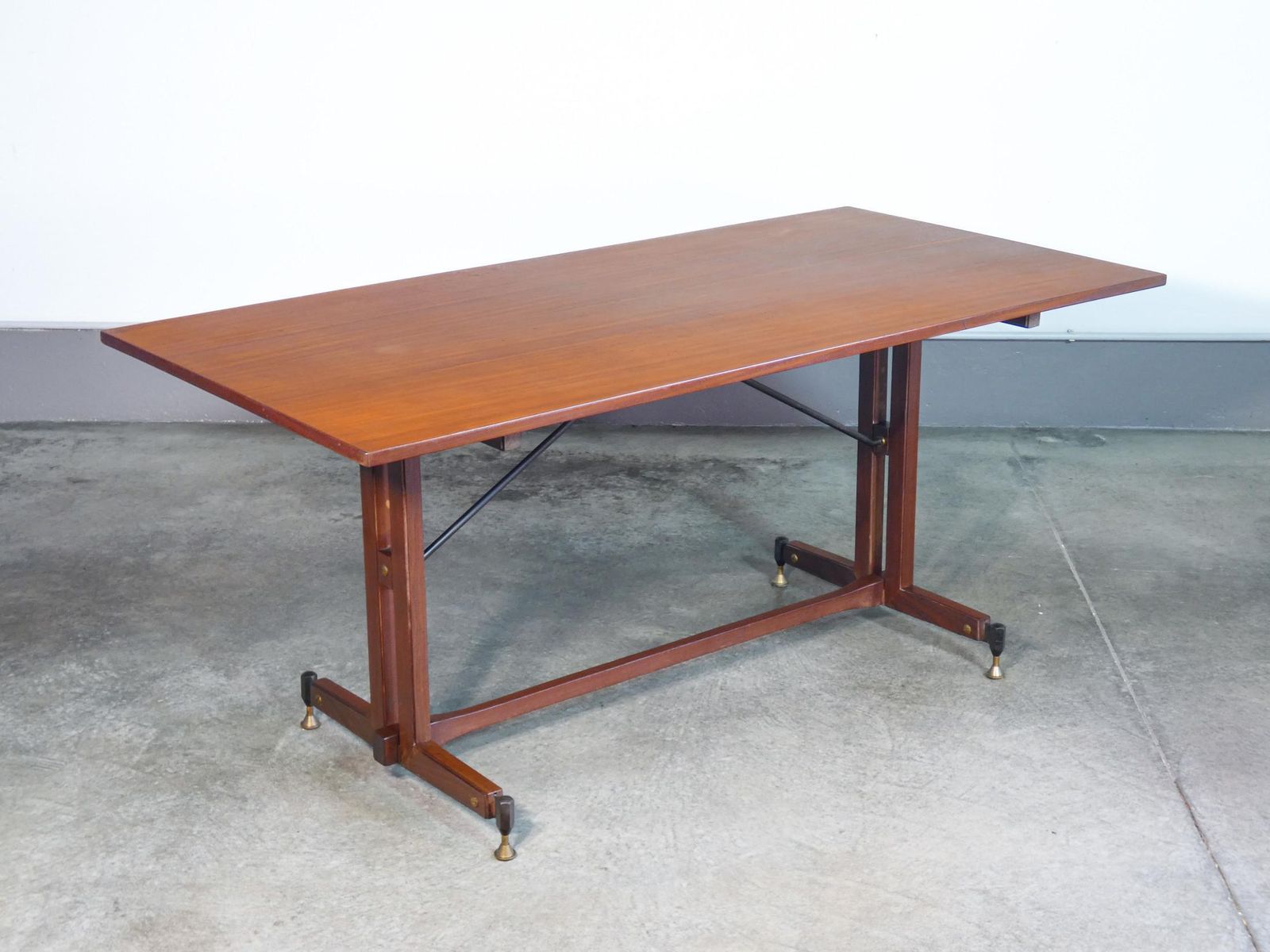 Italian Design Table From The 1960s Made Of Wood photo Furniture