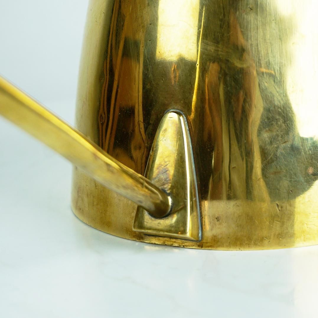 Austrian Midcentury Brass Watering Can By Carl Auböck photo for sale