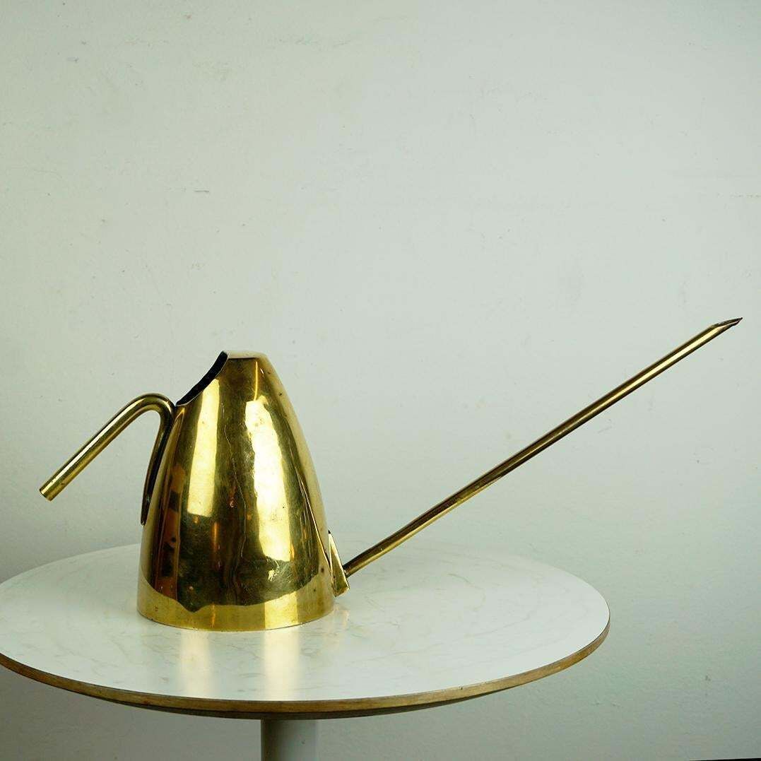 Austrian Midcentury Brass Watering Can By Carl Auböck photo buy