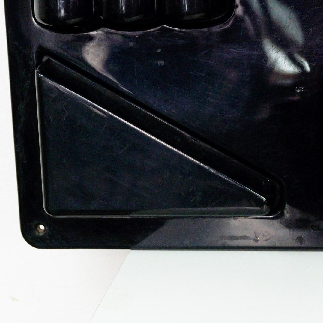 Black Utensilo II Wall Organizer By Dorothee Maurer Becker, Germany 1970s photo 545.0