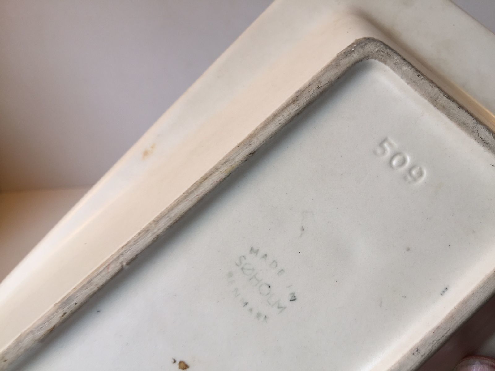 Art Deco Stylized Ceramic Dish By Svend Aage Holm Sørensen For Søholm Keramik, 1950s photo 211.0