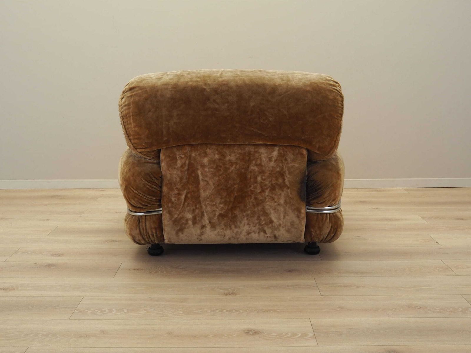 Velour Armchair, Italian Design, 1970s, Production: Italy photo buy