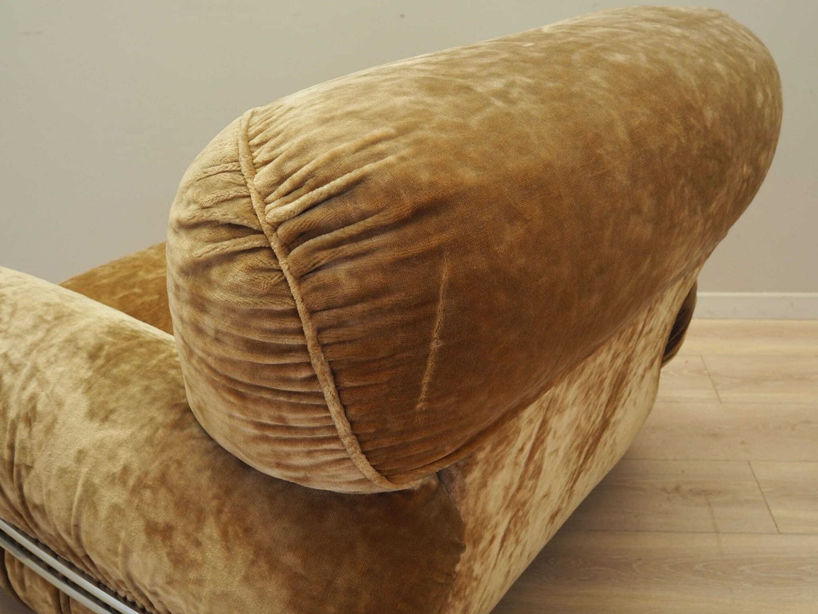 photo buy Velours Fauteuil, Italiaans Design, Jaren 1970, Productie: Italië