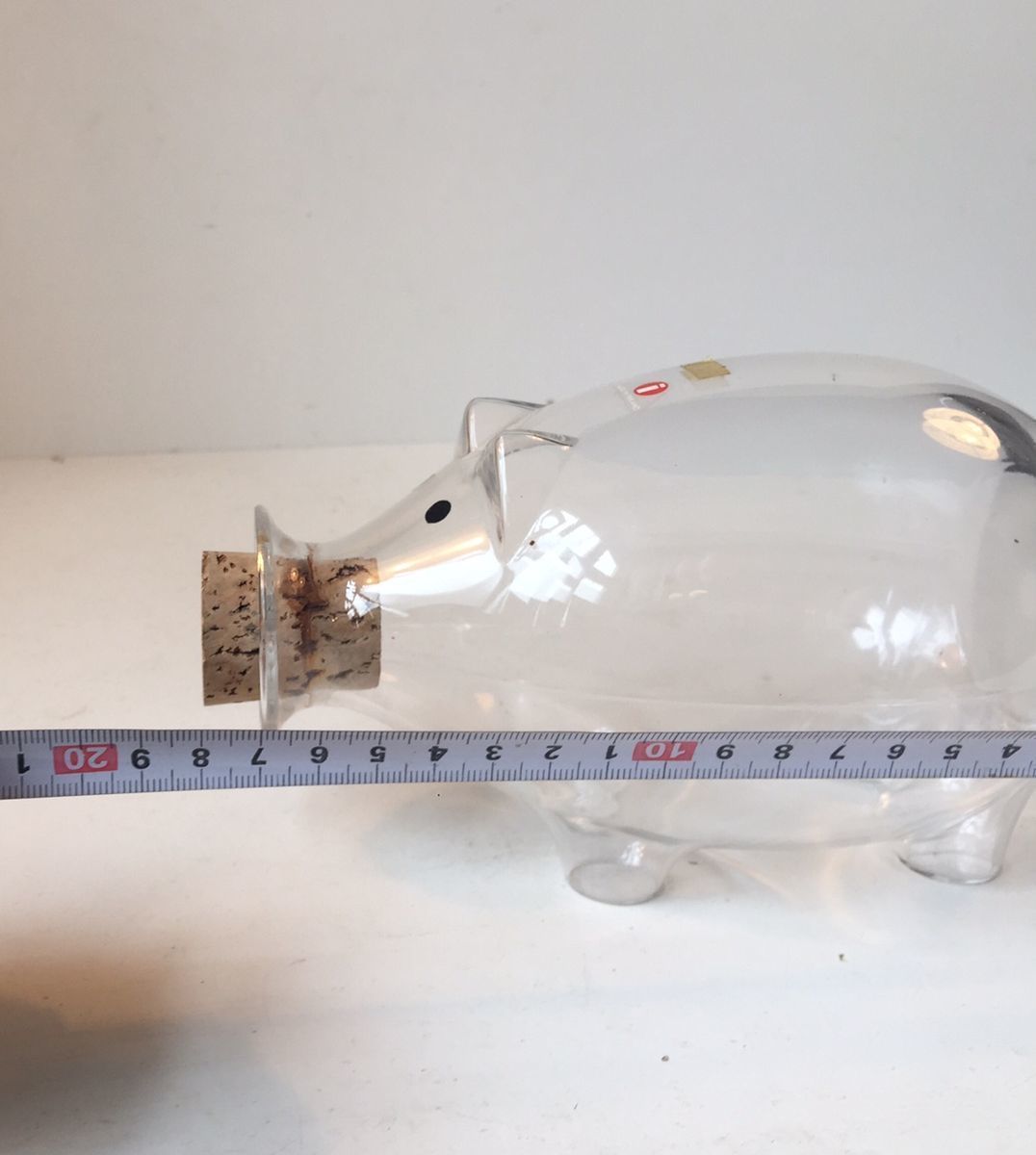 Modernist Finnish Pig Decanter By Valto Kokko For Iittala, 1980s photo vintage