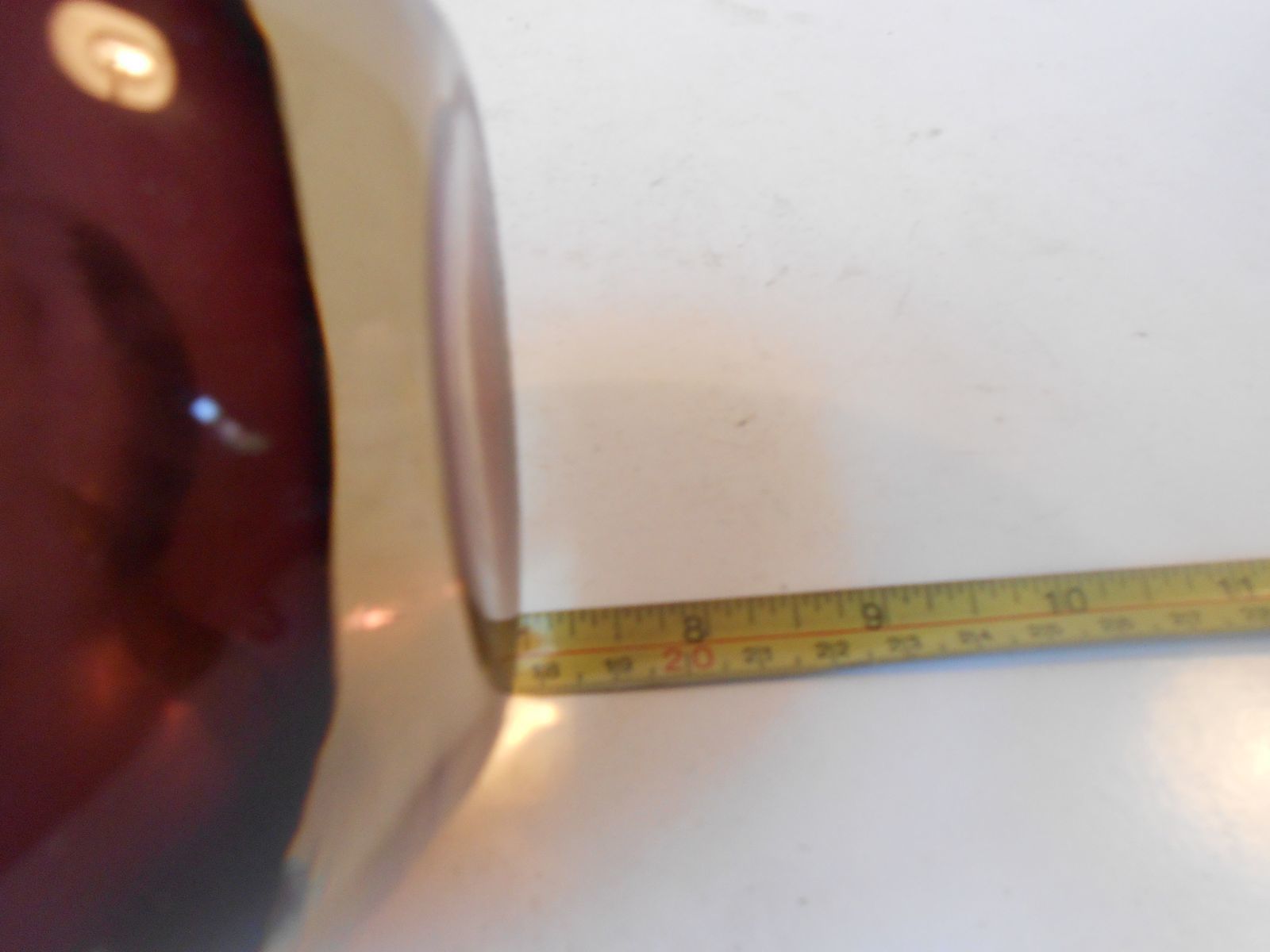 Purple Spherical Glass Vase By Nanny Still For Riihimäen Laso Oy, 1950s photo vinterior