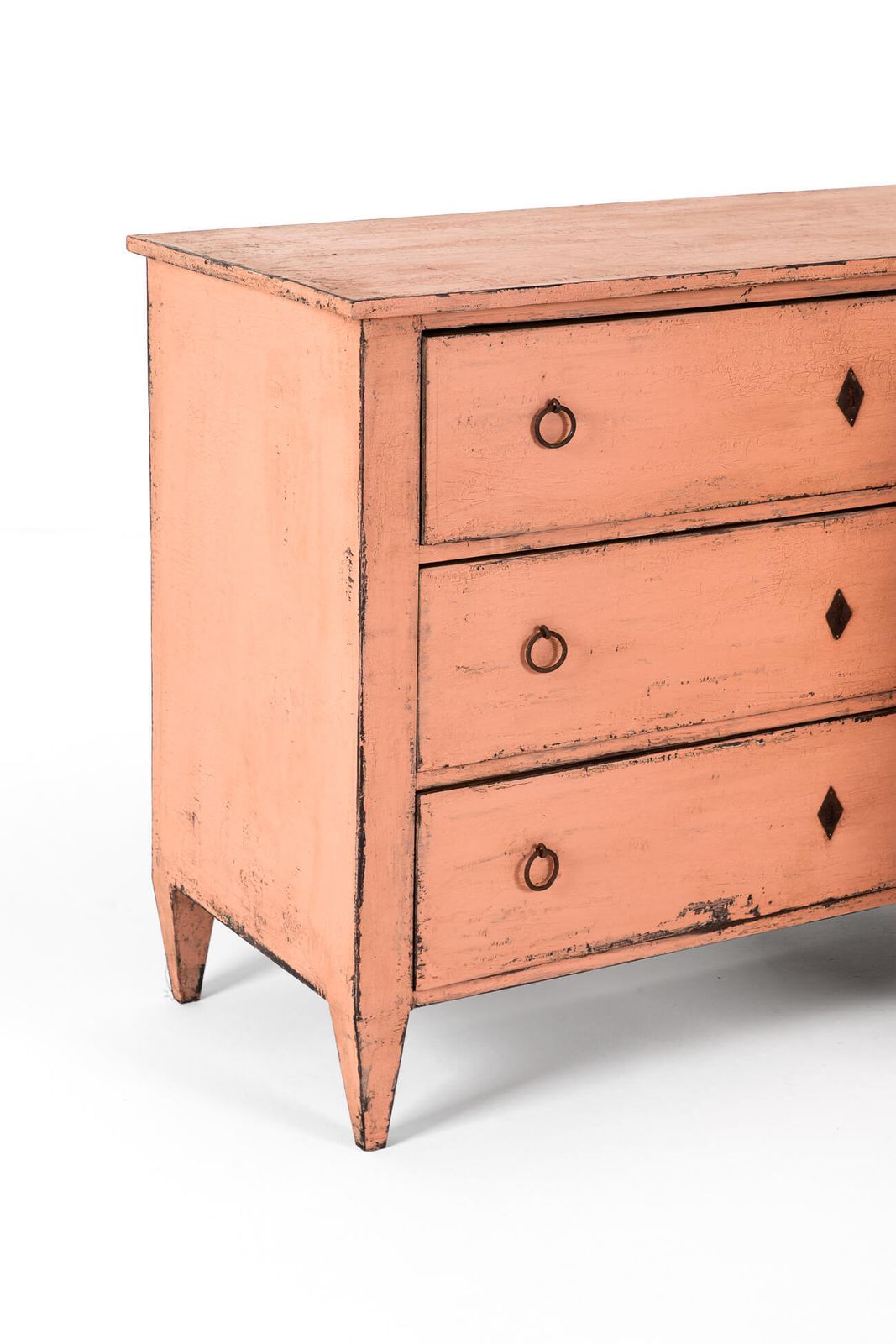 Pair Of Pink Spanish Chests Of Drawers photo Furniture