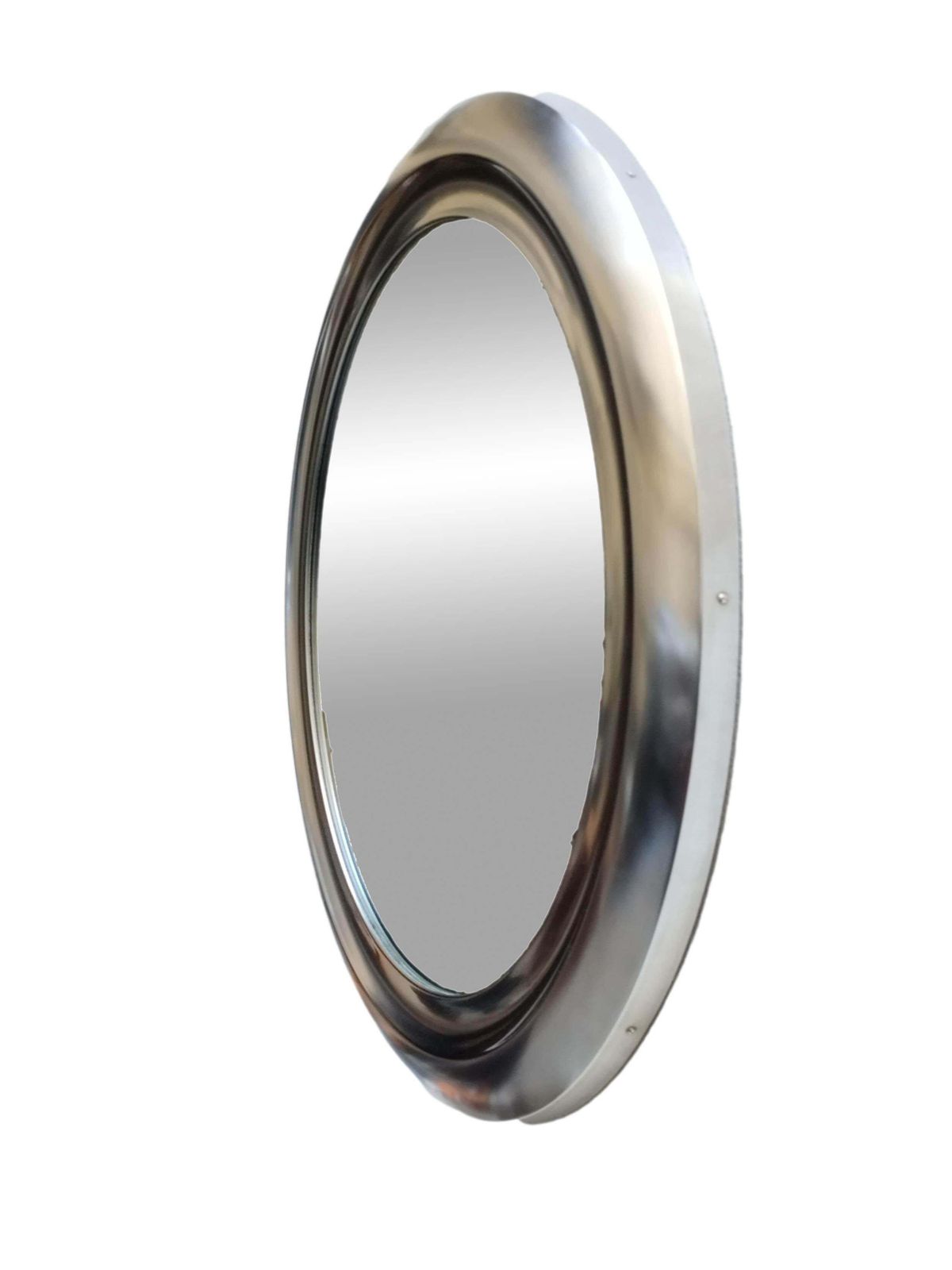 Sergio Mazza Round Wall Mirror, Italy, 1960s photo for sale
