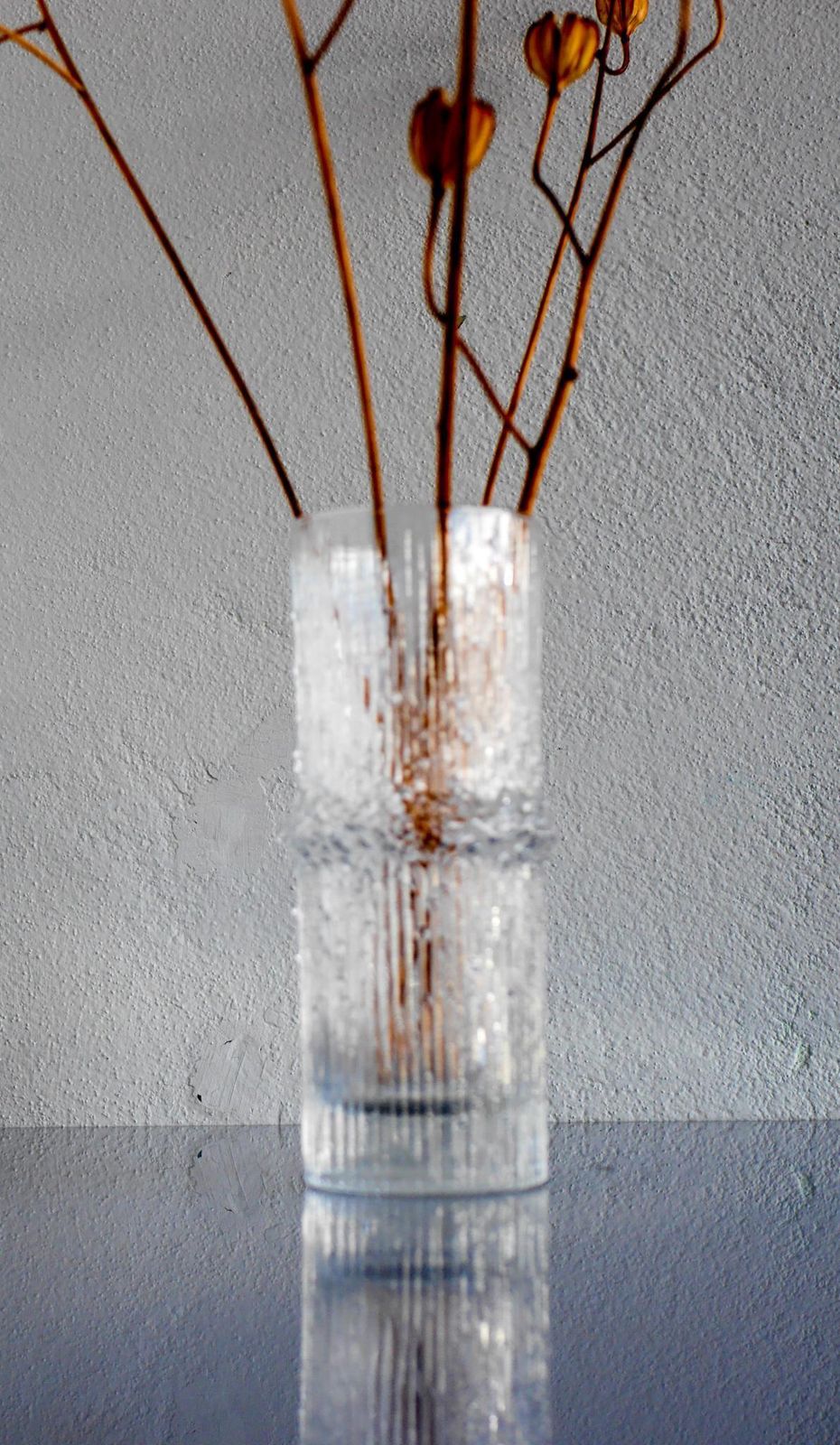 Fins Kunstglas Vaas, Bekend Als "Niva", Gemaakt Door Tapio Wirkkala Voor Iittala photo vintage