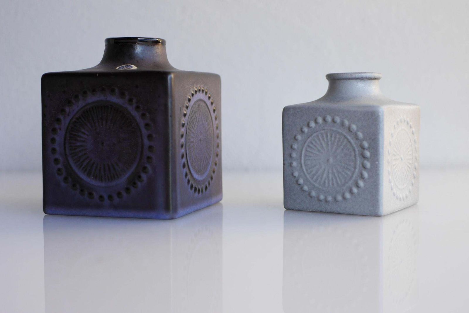 photo furniture Pair Of Vases By Göran Andersson For Upsala Ekeby, Sweden, 1960s