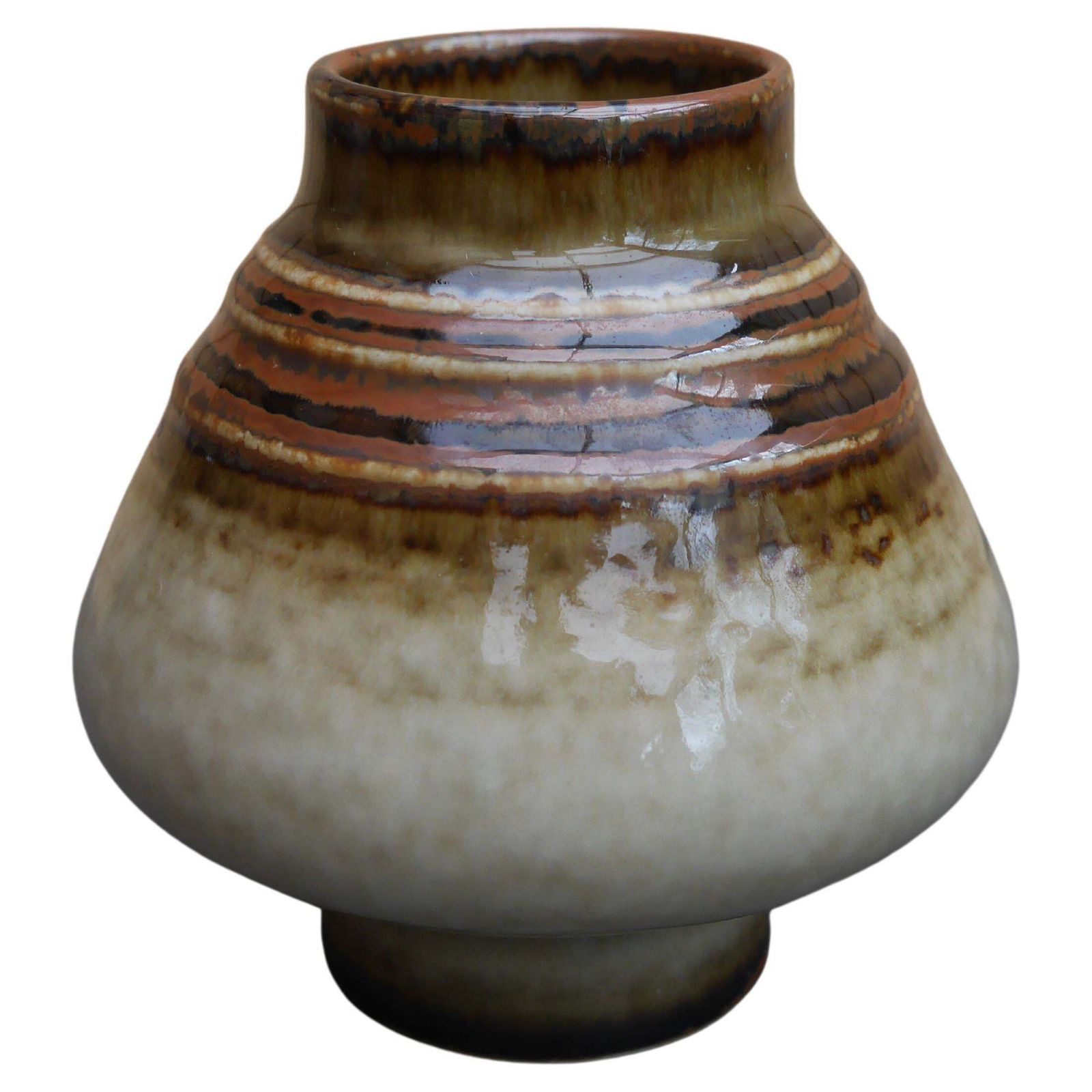 Pair Of Vases By Olle Alberius From The 'Bamboo' Series For Rörstrand photo for sale