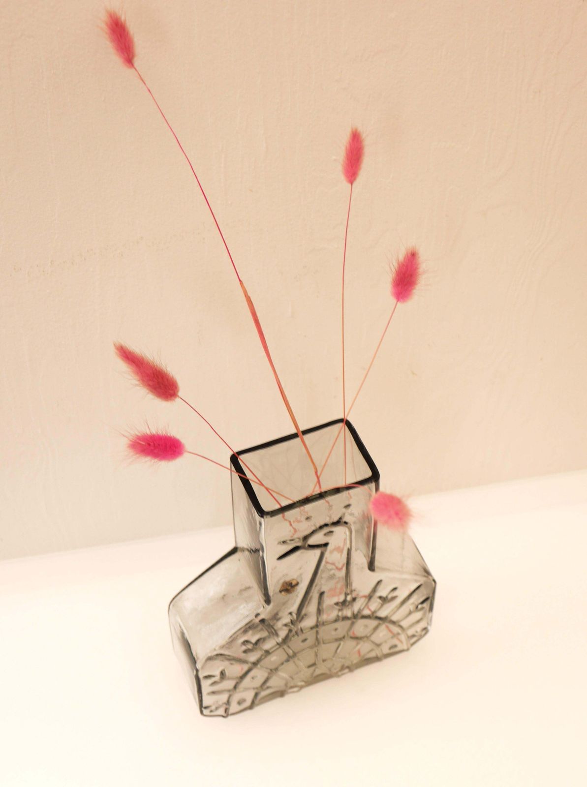 Mid Century Scandinavian Modern Art Glass Vase By Wiktor Berndt For Flygsfors photo vinterior