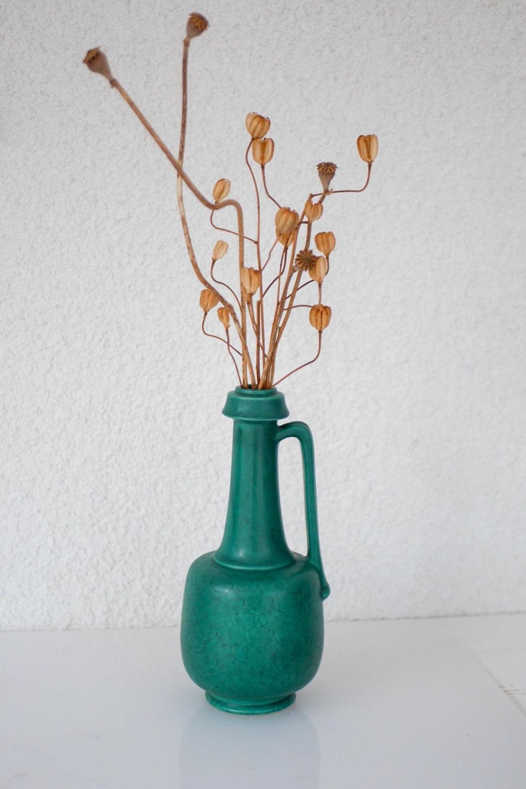 Swedish Grace 1930s Large Art Deco Argenta Vase By Wilhelm Kåge For Gustavsberg photo 582.0