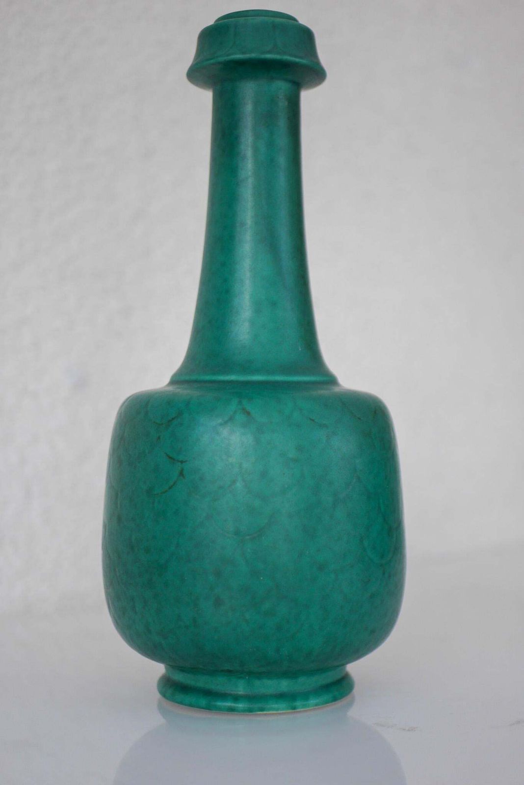 582.0 Swedish Grace 1930s Large Art Deco Argenta Vase By Wilhelm Kåge For Gustavsberg photo