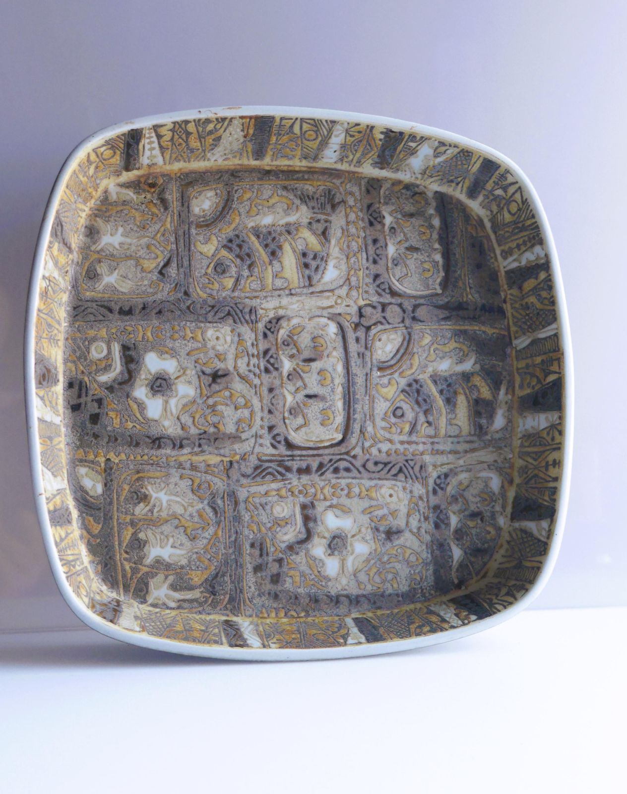 Faience Schaal Of Bord Door Nils Thorssen Van Royal Copenhagen photo Woonaccessoires
