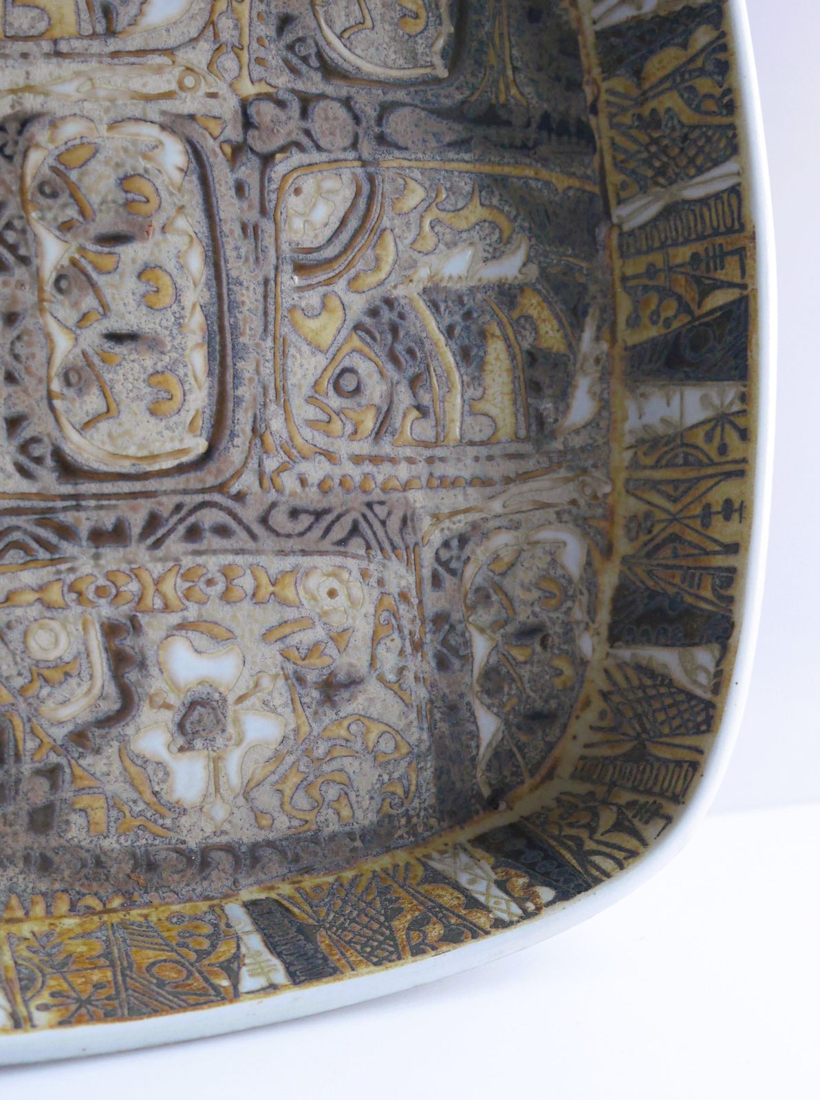 Faience Bowl Or Plate By Nils Thorssen From Royal Copenhagen photo 187.0
